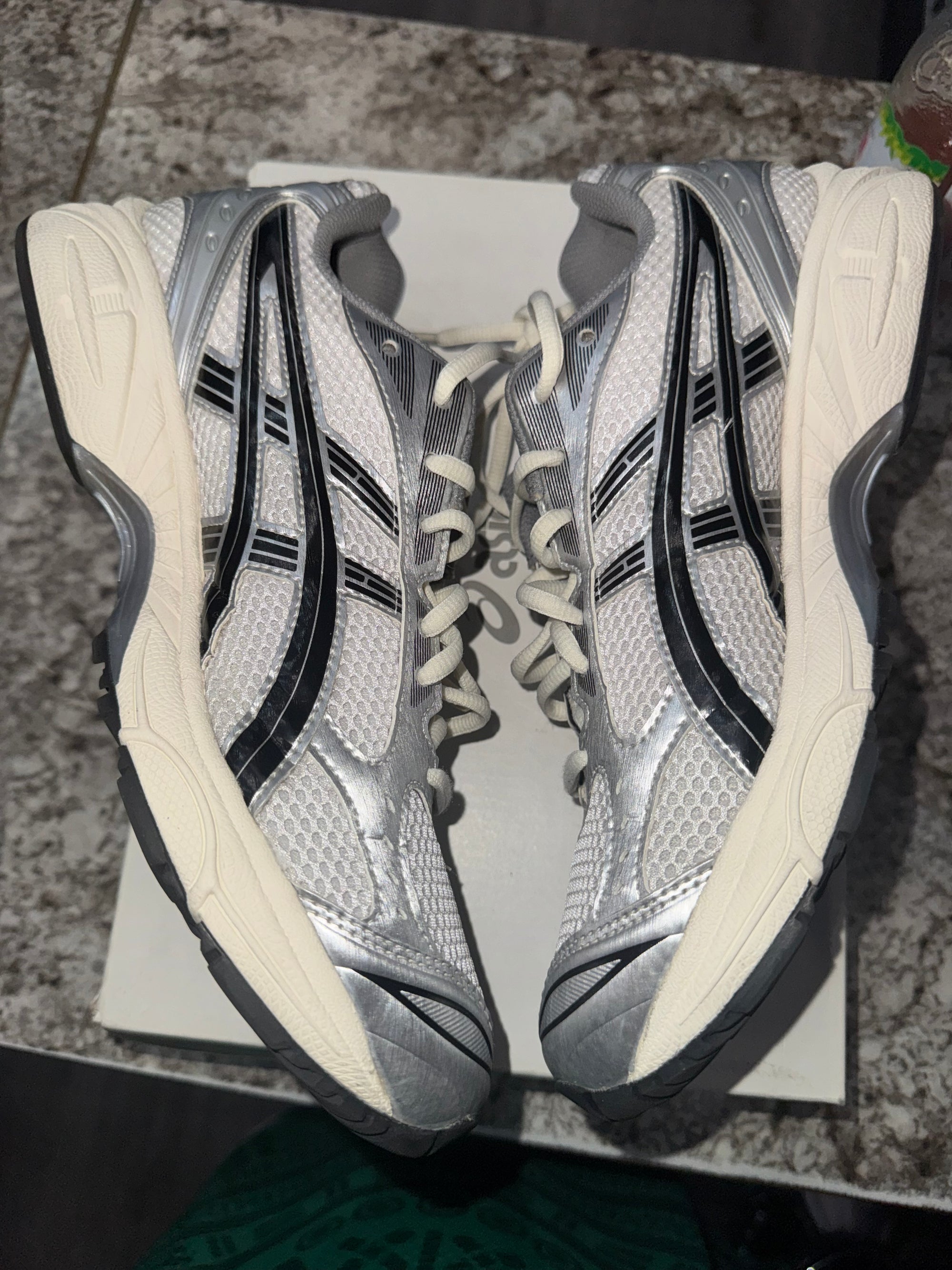 ASICS Gel-Kayano 14 JJJJound Silver Black