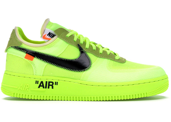 Nike Air Force 1 Low Off-White Volt (DAMAGED BOX)