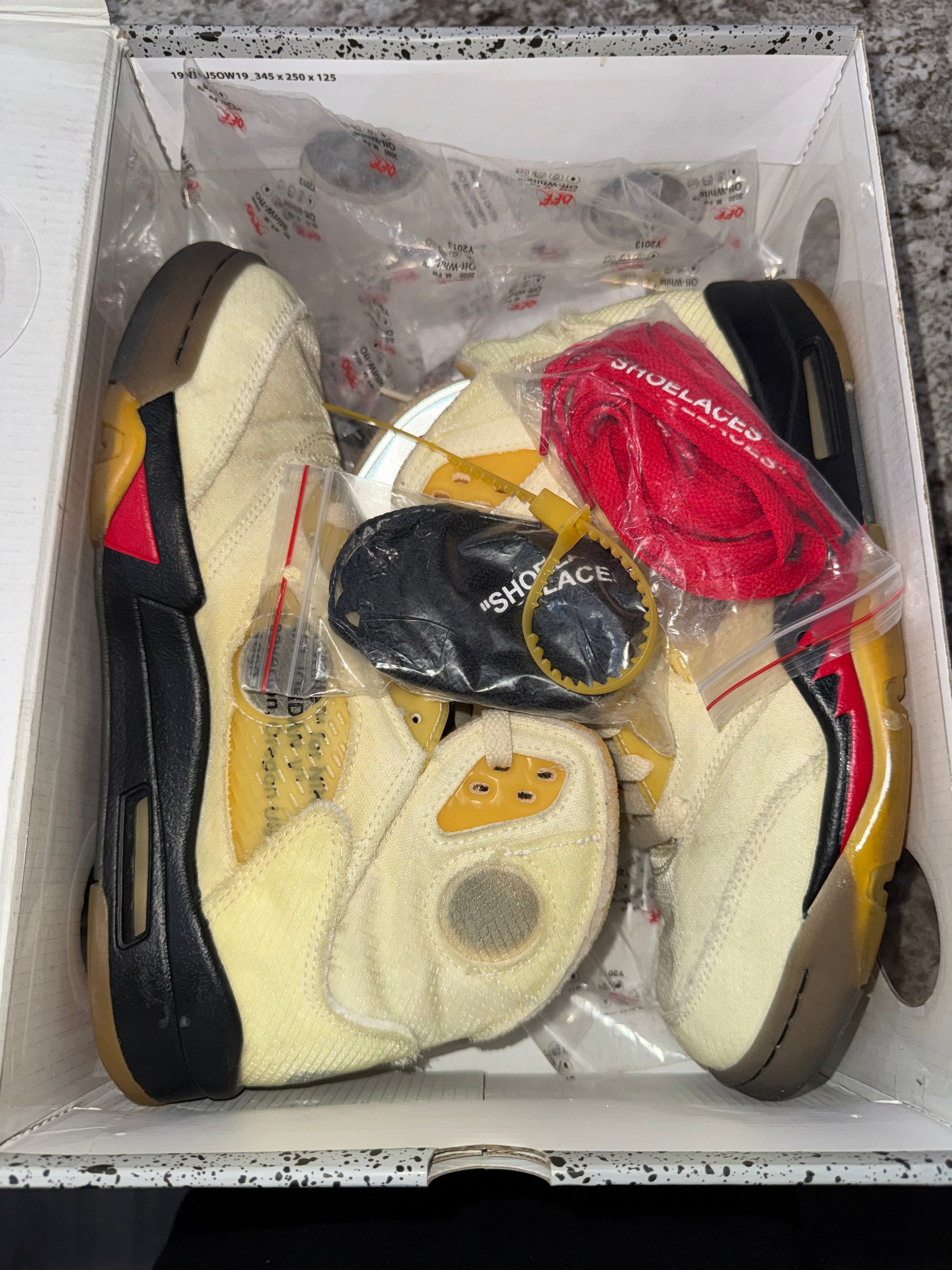 Jordan 5 Retro Off-White Sail