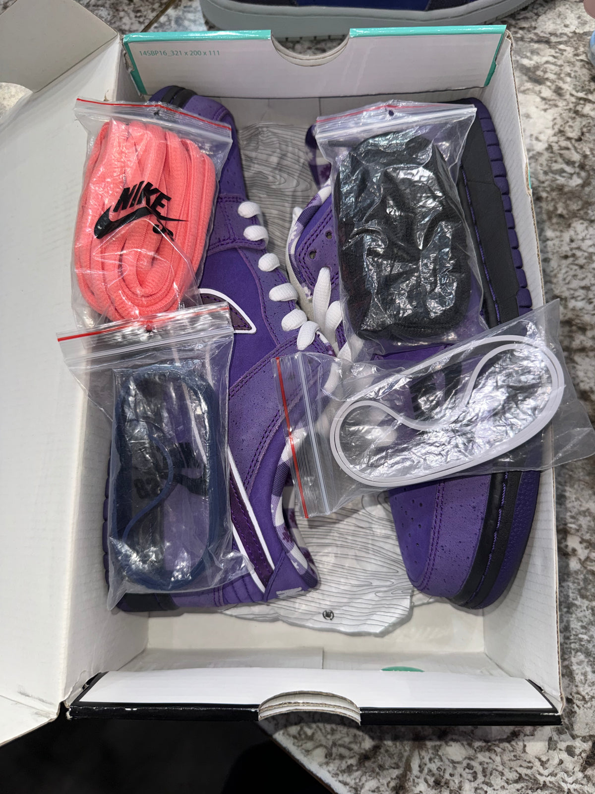 Nike SB Dunk Low Concepts Purple Lobster