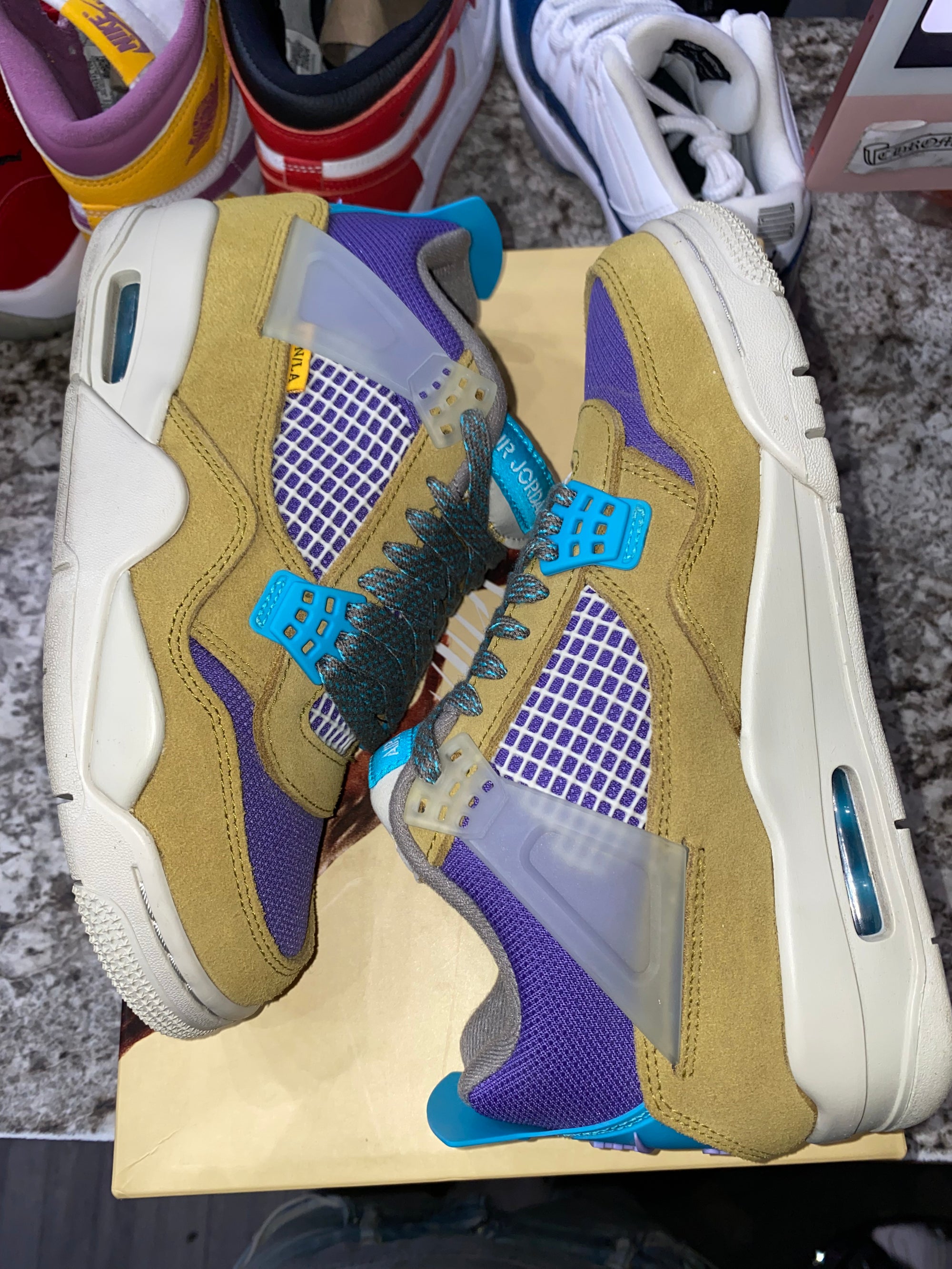 Jordan 4 Retro SP 30th Anniversary Union Desert Moss