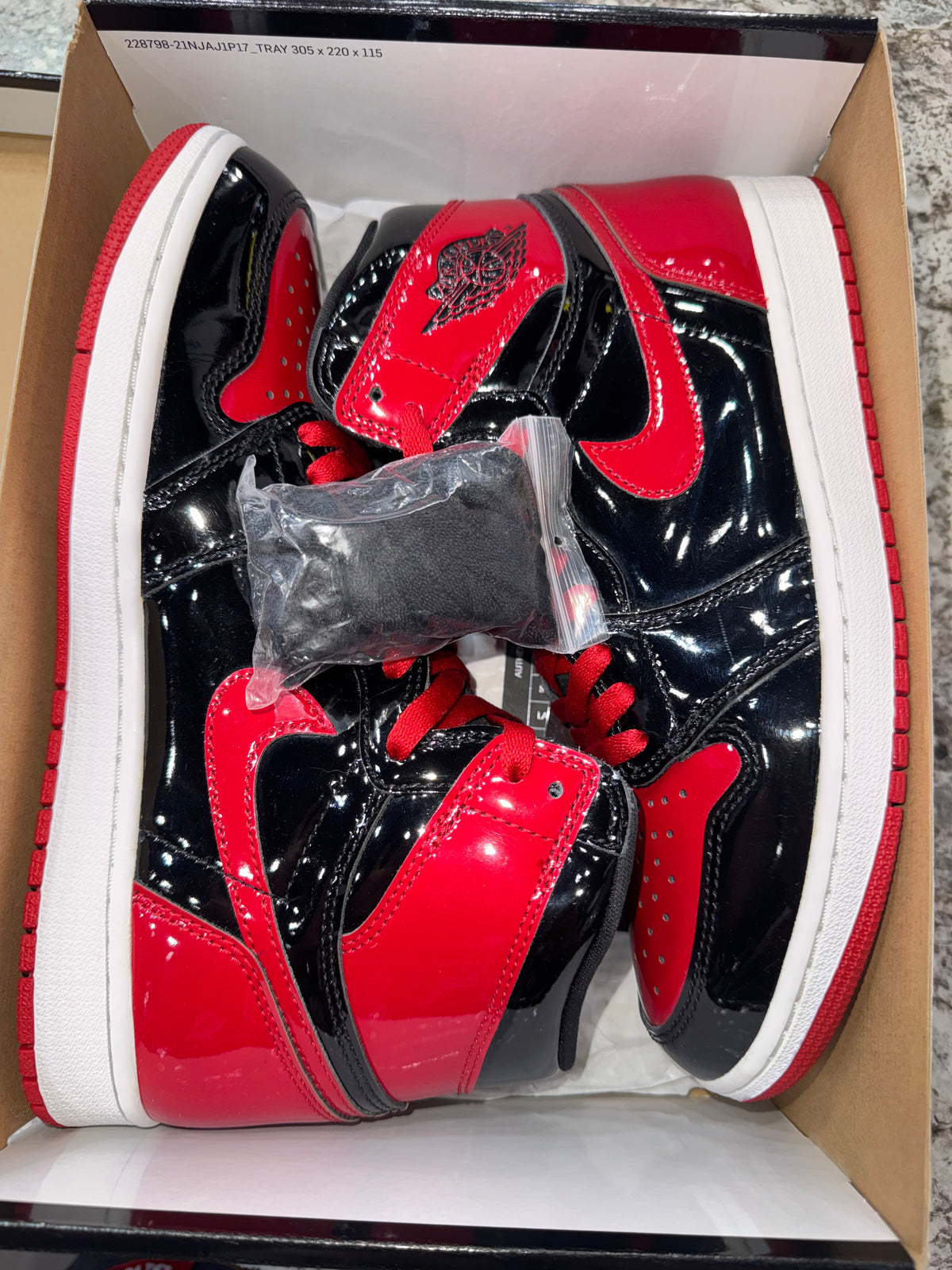 Jordan 1 Retro High OG Patent Bred