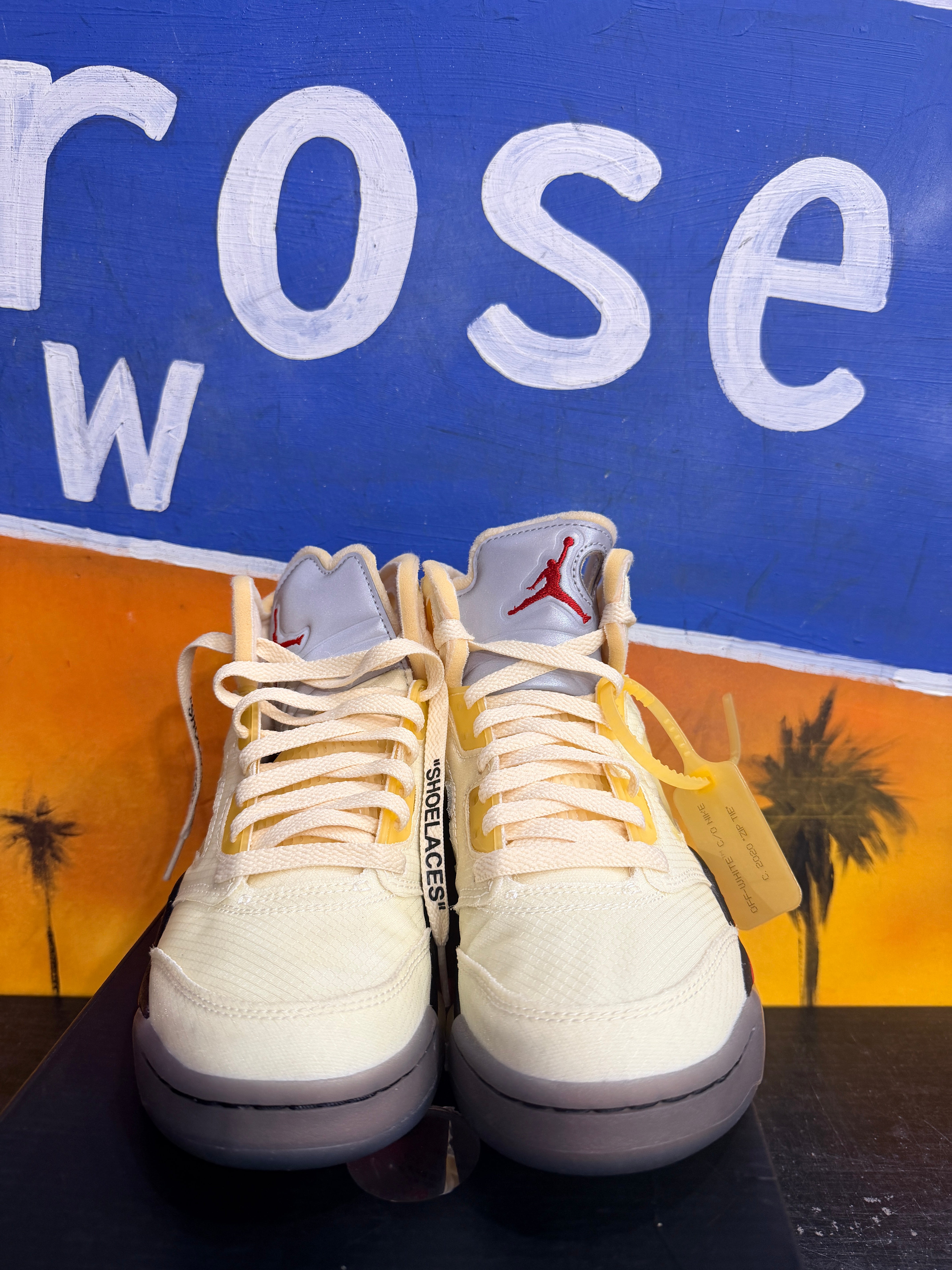 Jordan 5 Retro Off-White Sail – Coolkicks