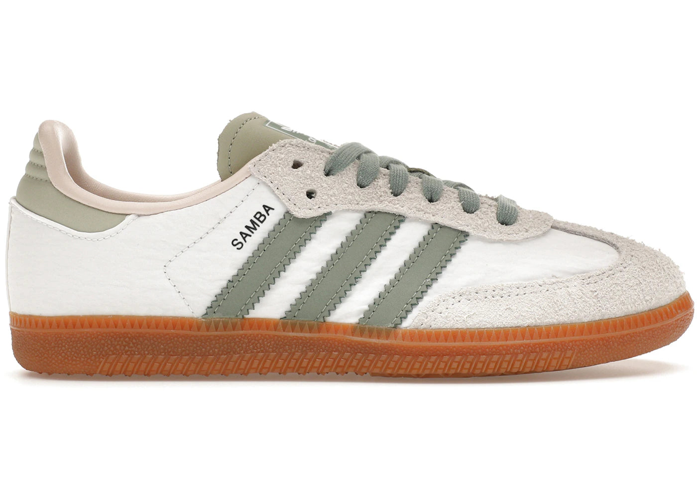 adidas Samba OG Silver Green Putty Mauve (Women's)
