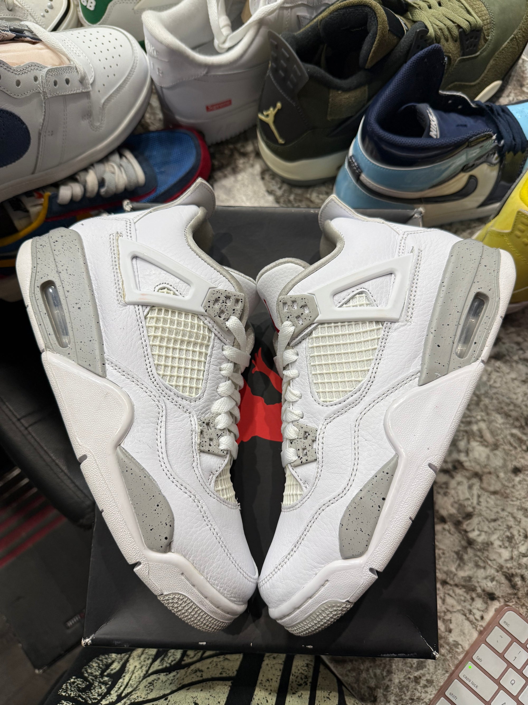Jordan 4 Retro White Oreo (2021) (GS)