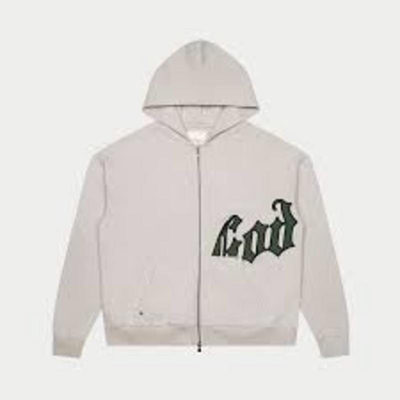 Godspeed OG Logo Hoodie (Cream/Green)