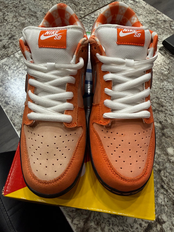 Nike SB Dunk Low Concepts Orange Lobster (DISCOLORED RIGHT)