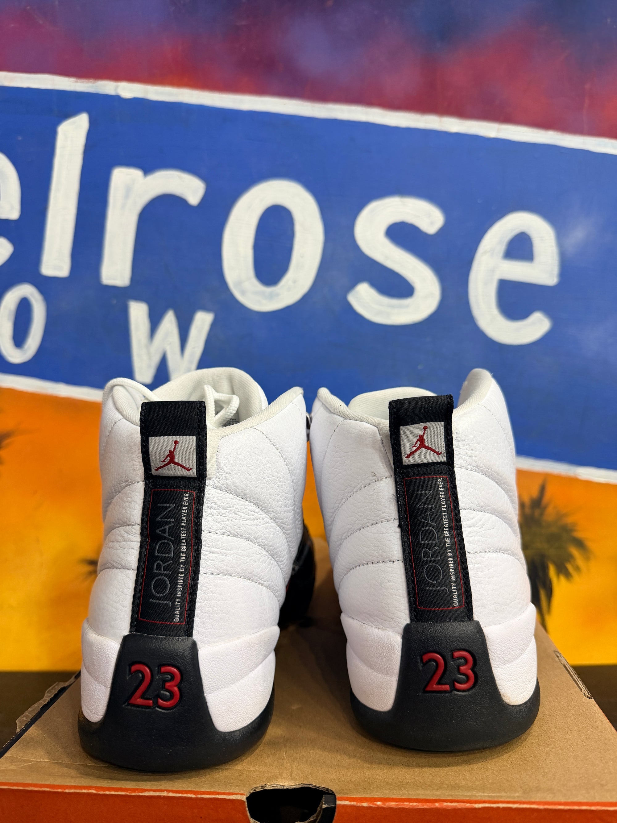 Jordan 12 Retro Taxi Flip