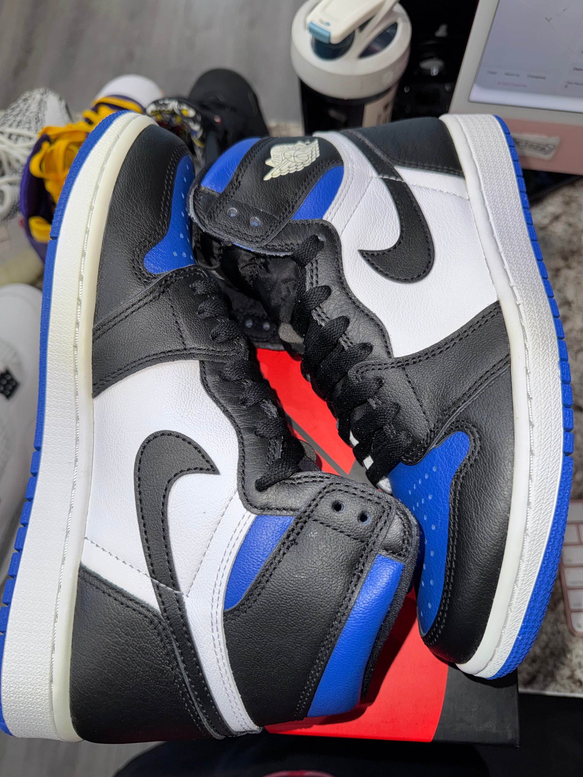 Jordan 1 Retro High Royal Toe (DISCOLORED)