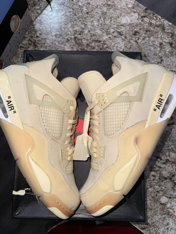 Jordan 4 Retro Off-White Sail (Women's)
