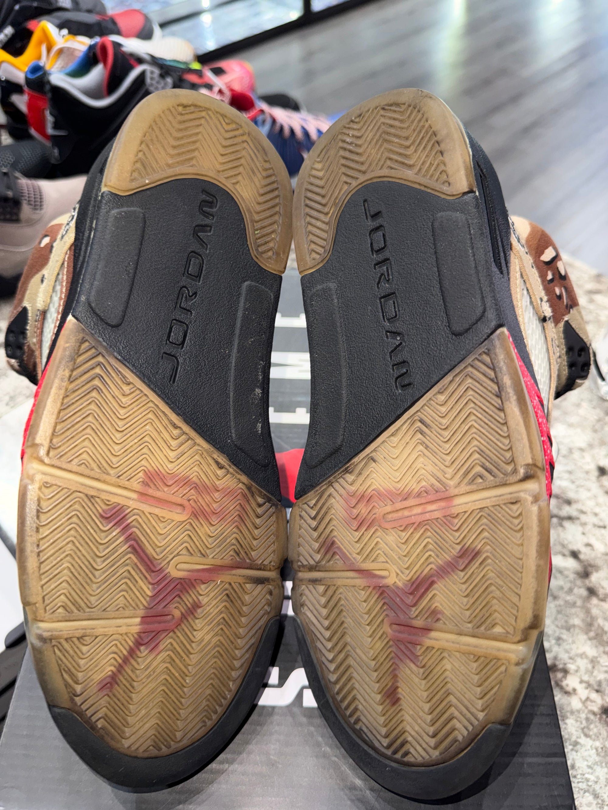 Jordan 5 Retro Supreme Desert Camo