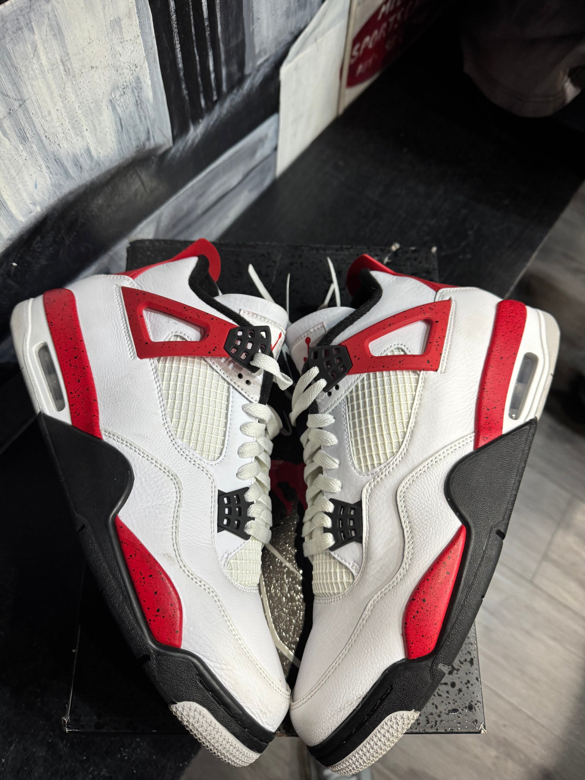 Jordan 4 Retro Red Cement