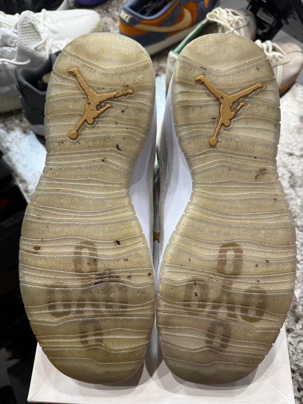 Jordan 10 Retro Drake OVO White