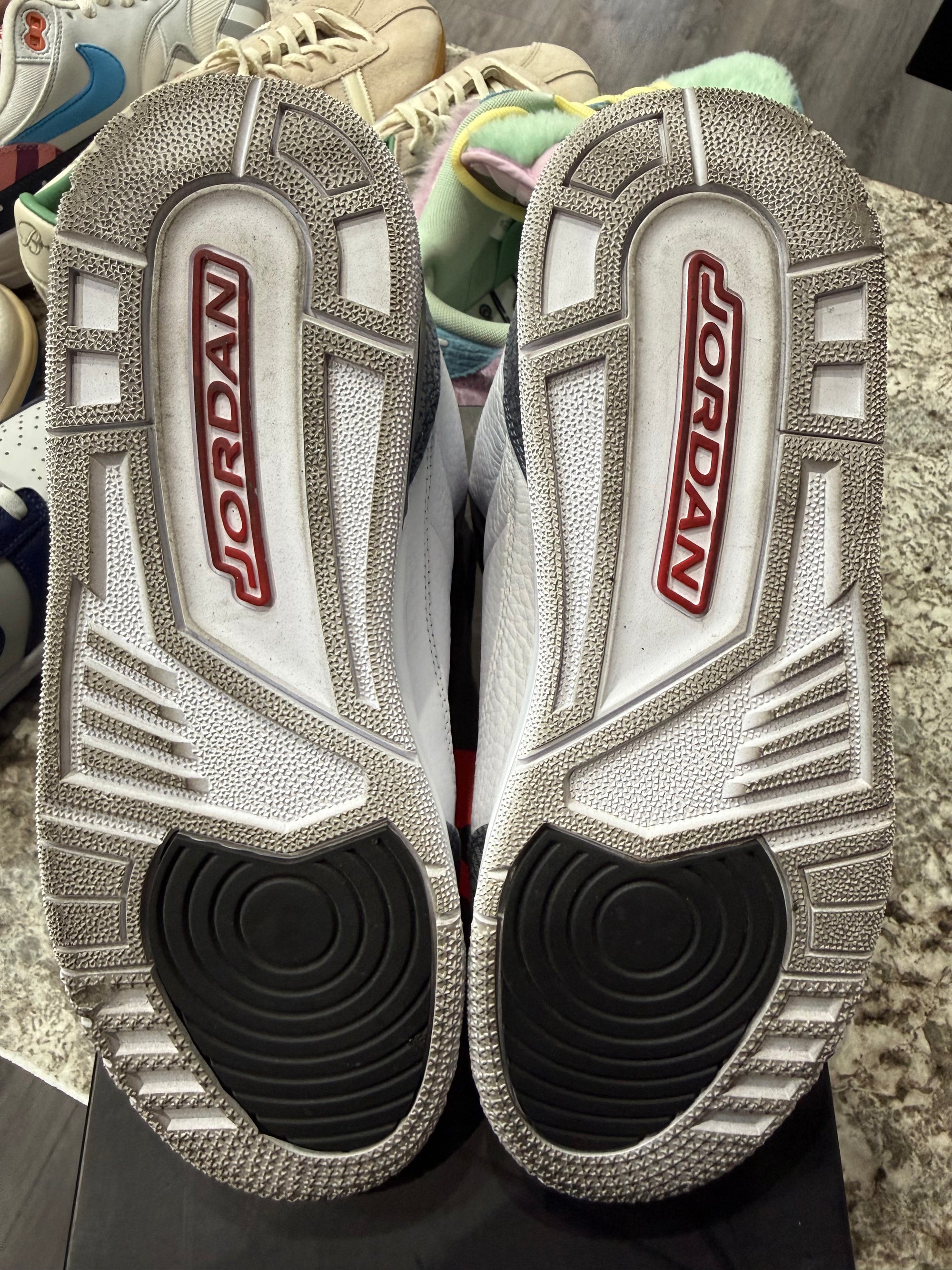 Jordan 3 Retro SE Fire Red Denim (GS)