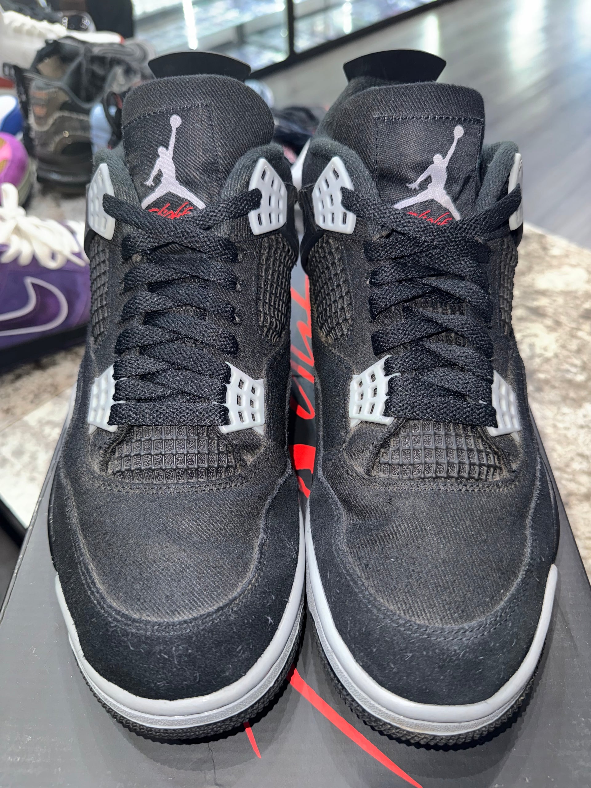 Jordan 4 Retro SE Black Canvas