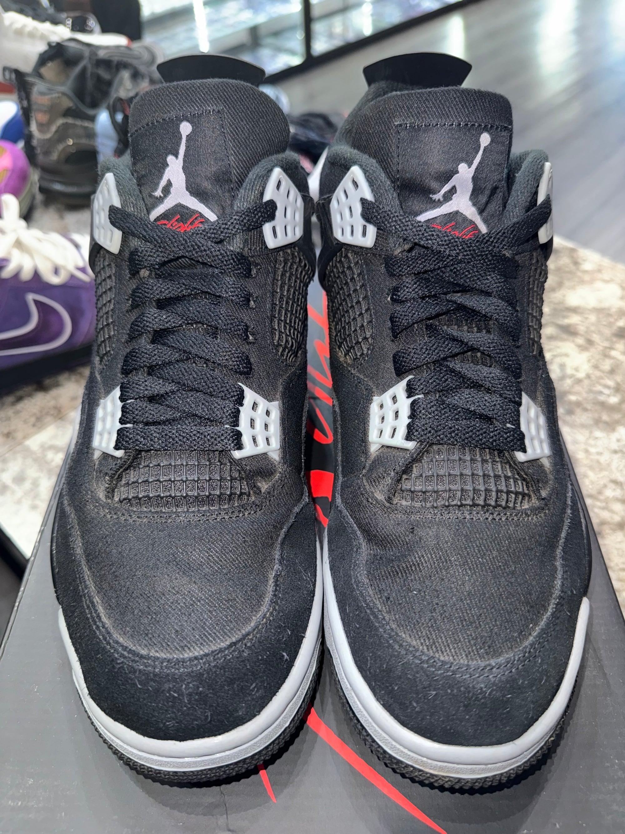 Jordan 4 Retro SE Black Canvas