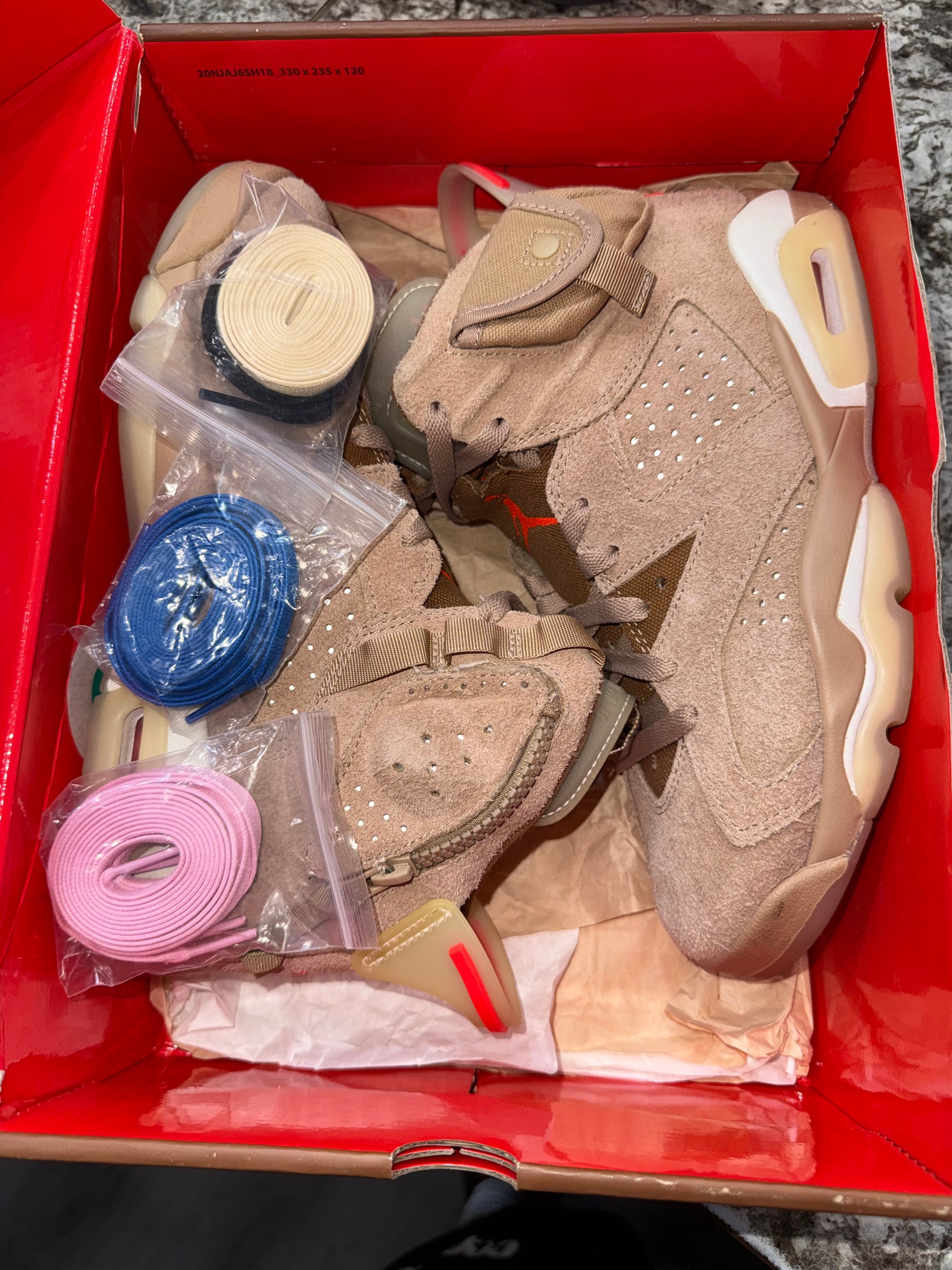 Jordan 6 Retro Travis Scott British Khaki