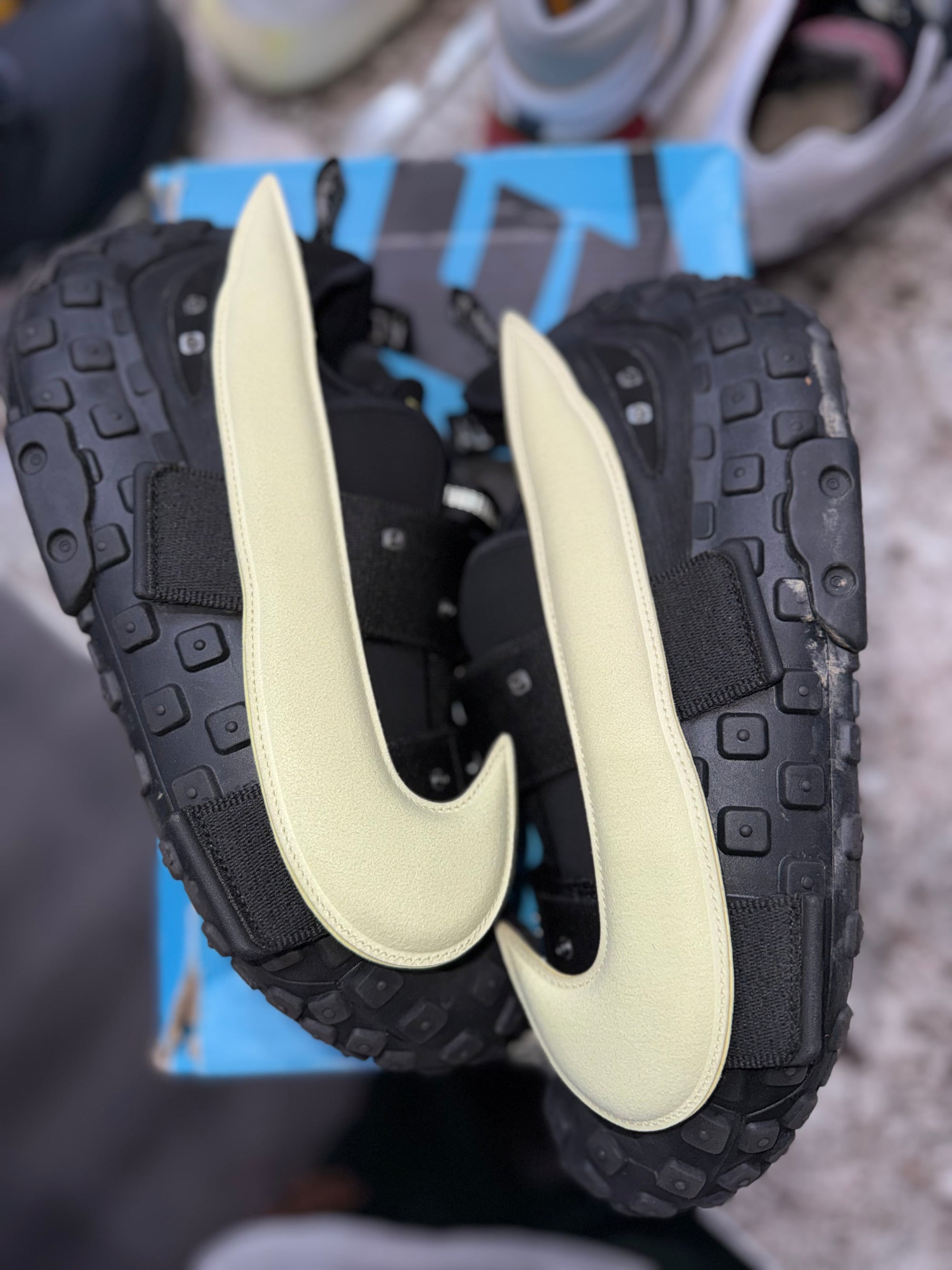 Nike CPFM Air Flea 2 Cactus Plant Flea Market Black Alabaster (DAMAGED BOX)