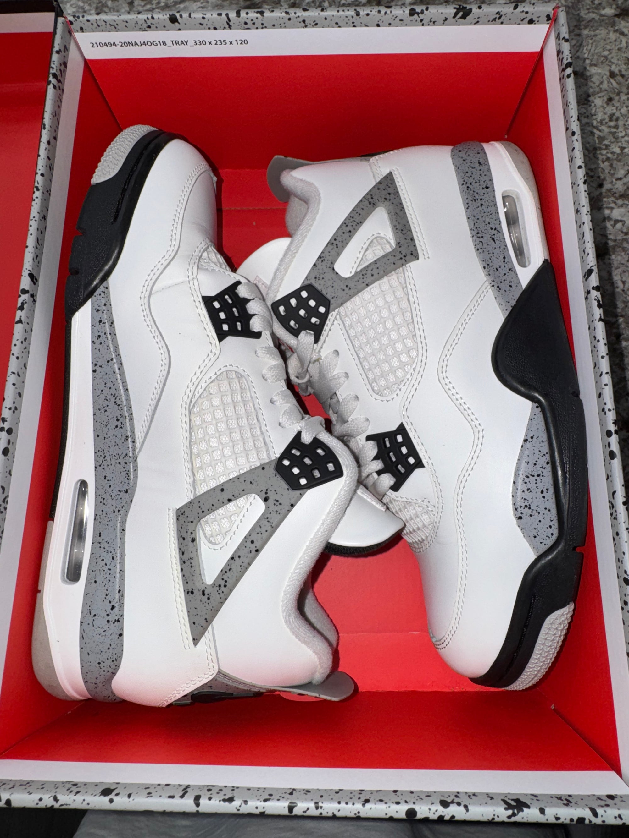 Jordan 4 Retro White Cement (2025)