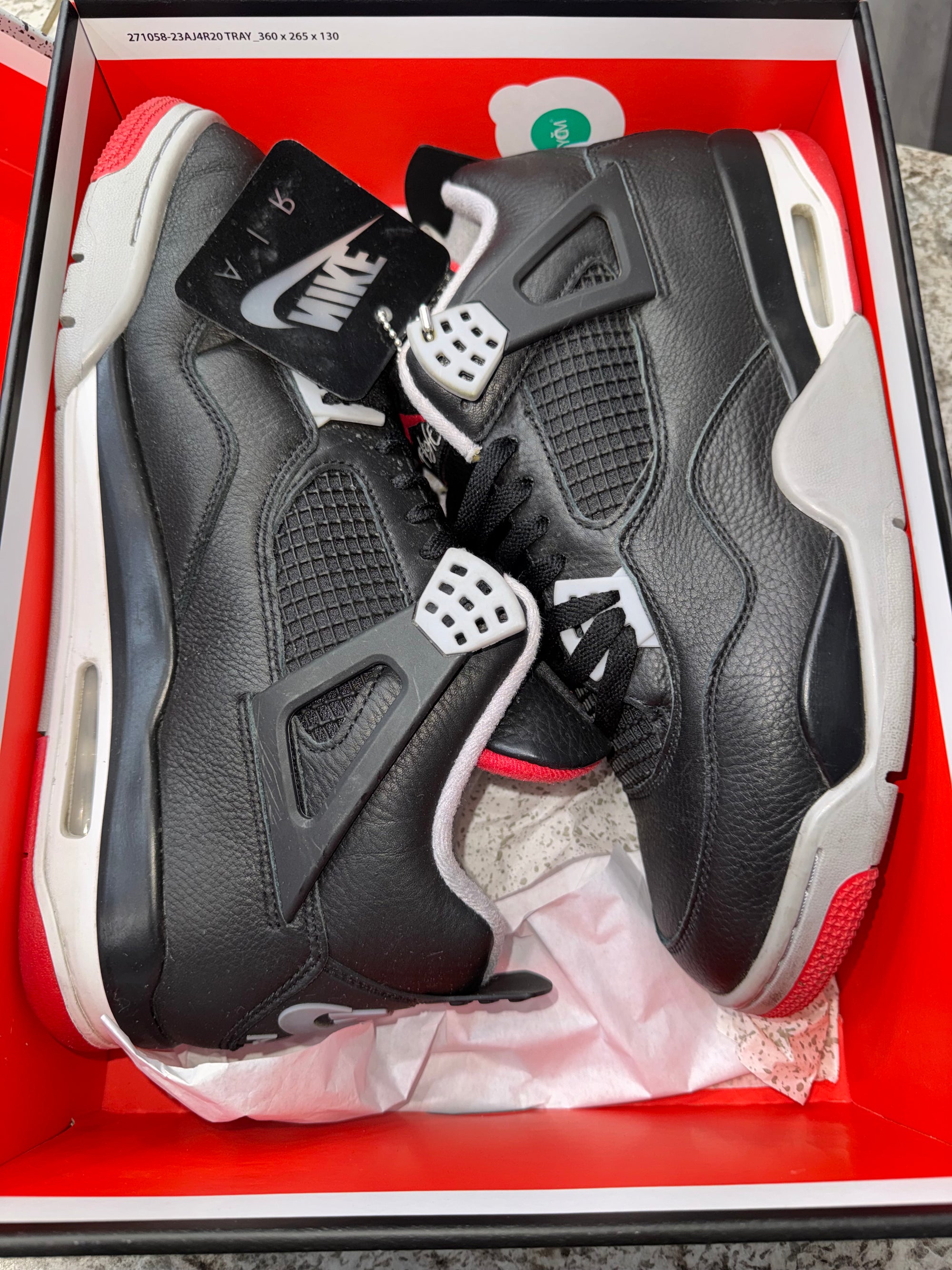 Jordan 4 Retro Bred Reimagined