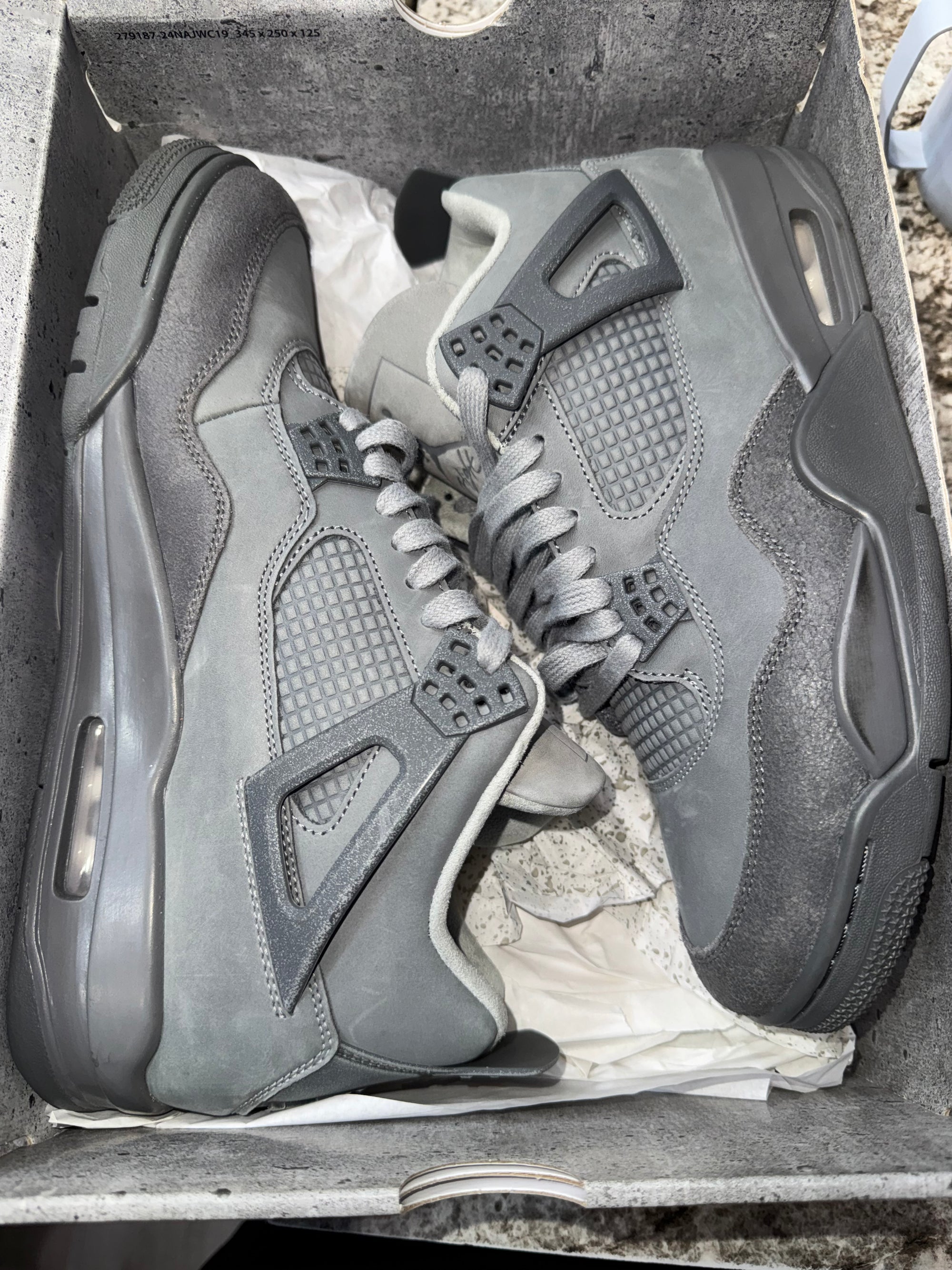 Jordan 4 Retro SE Paris Olympics Wet Cement