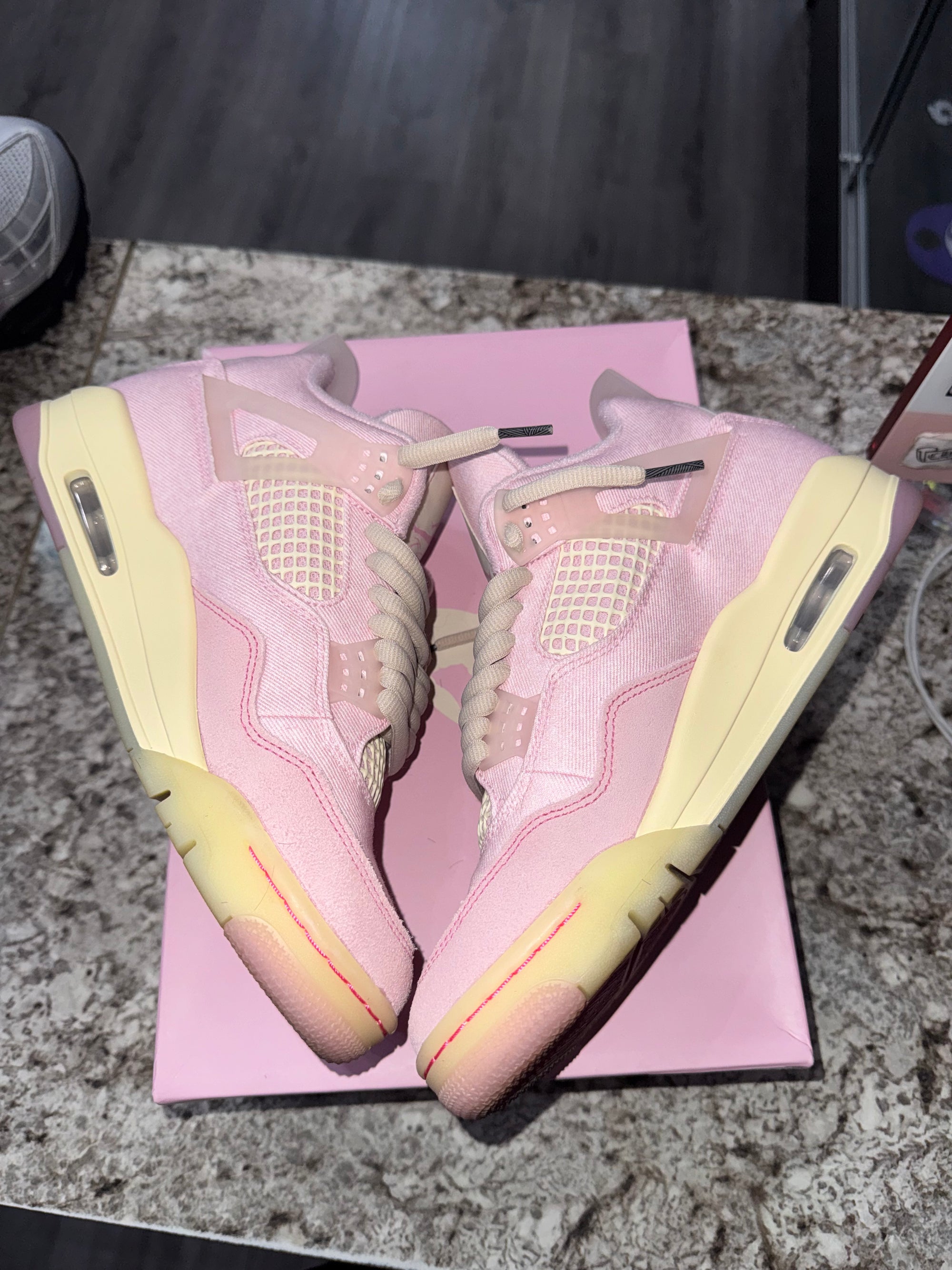 Jordan 4 Retro Iced Carmine (Women's)