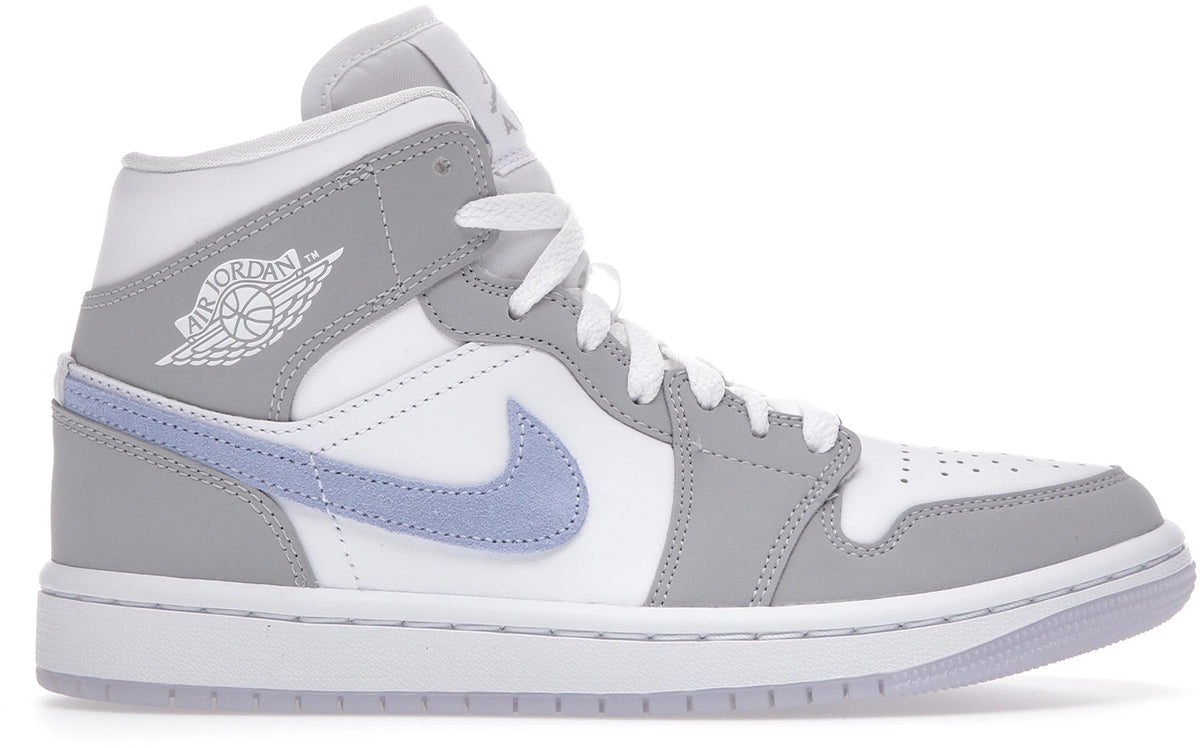 Jordan 1 Mid Wolf Grey Aluminum (Women's)