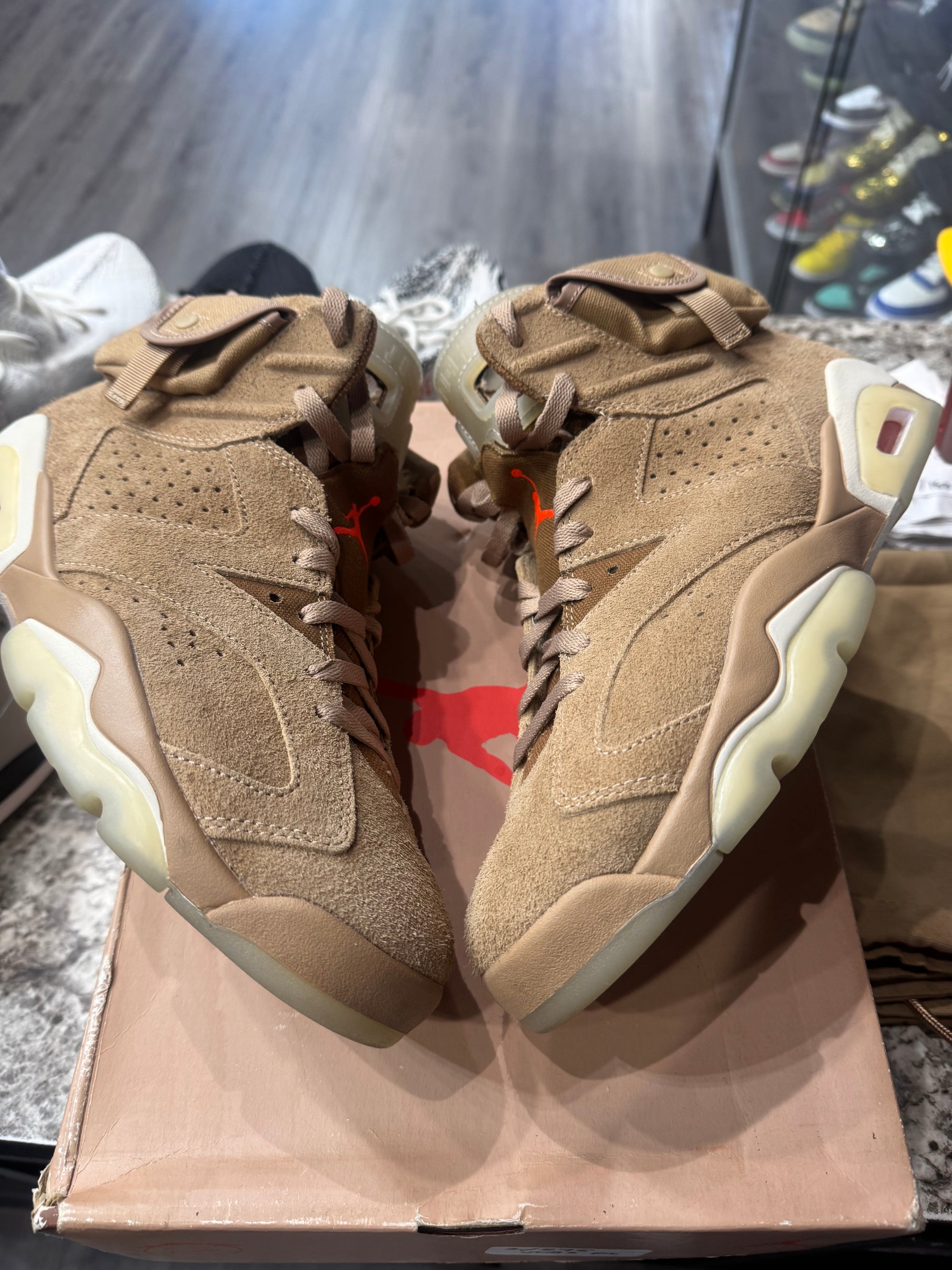 Jordan 6 Retro Travis Scott British Khaki