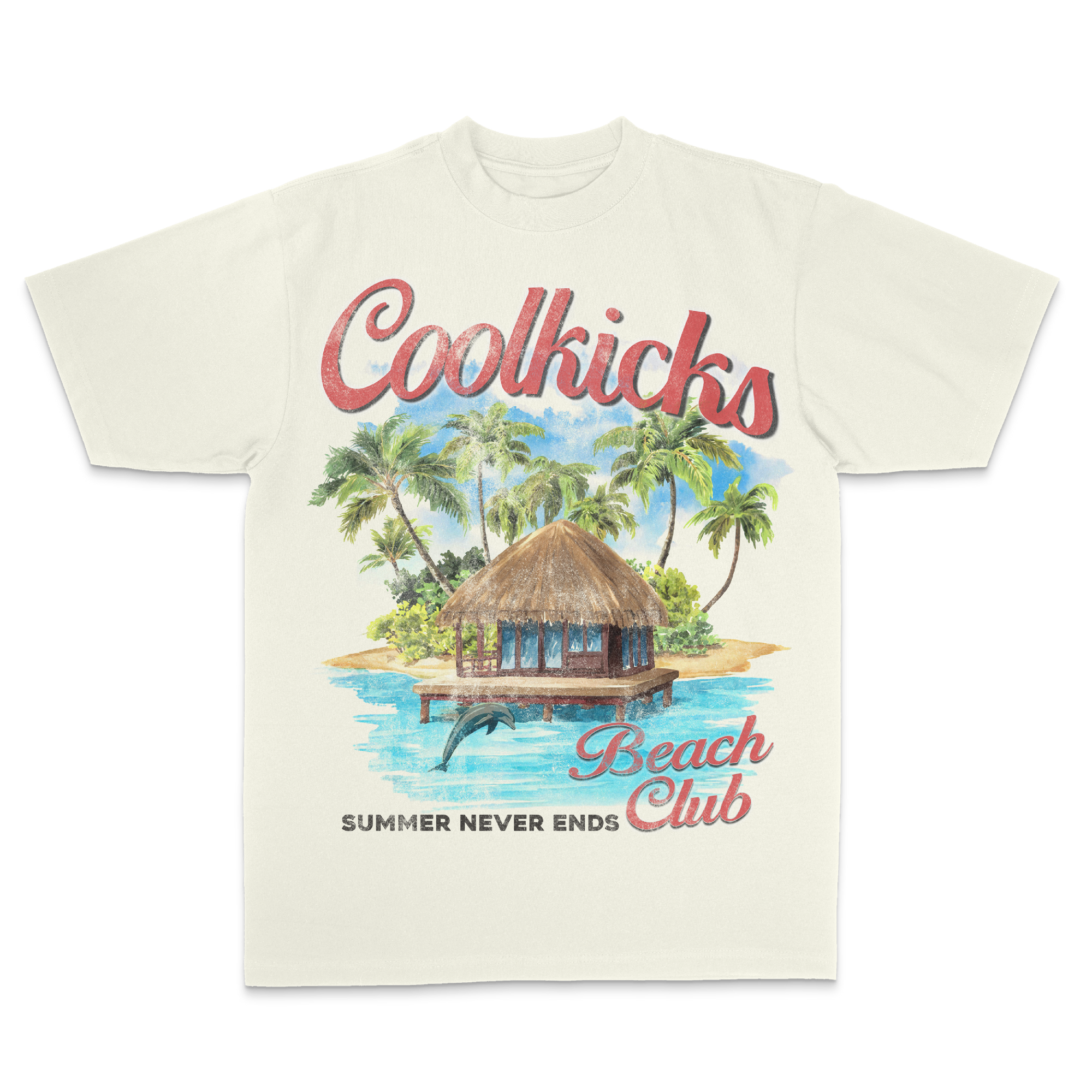 Coolkicks BEACH CLUB Shirt - Off White