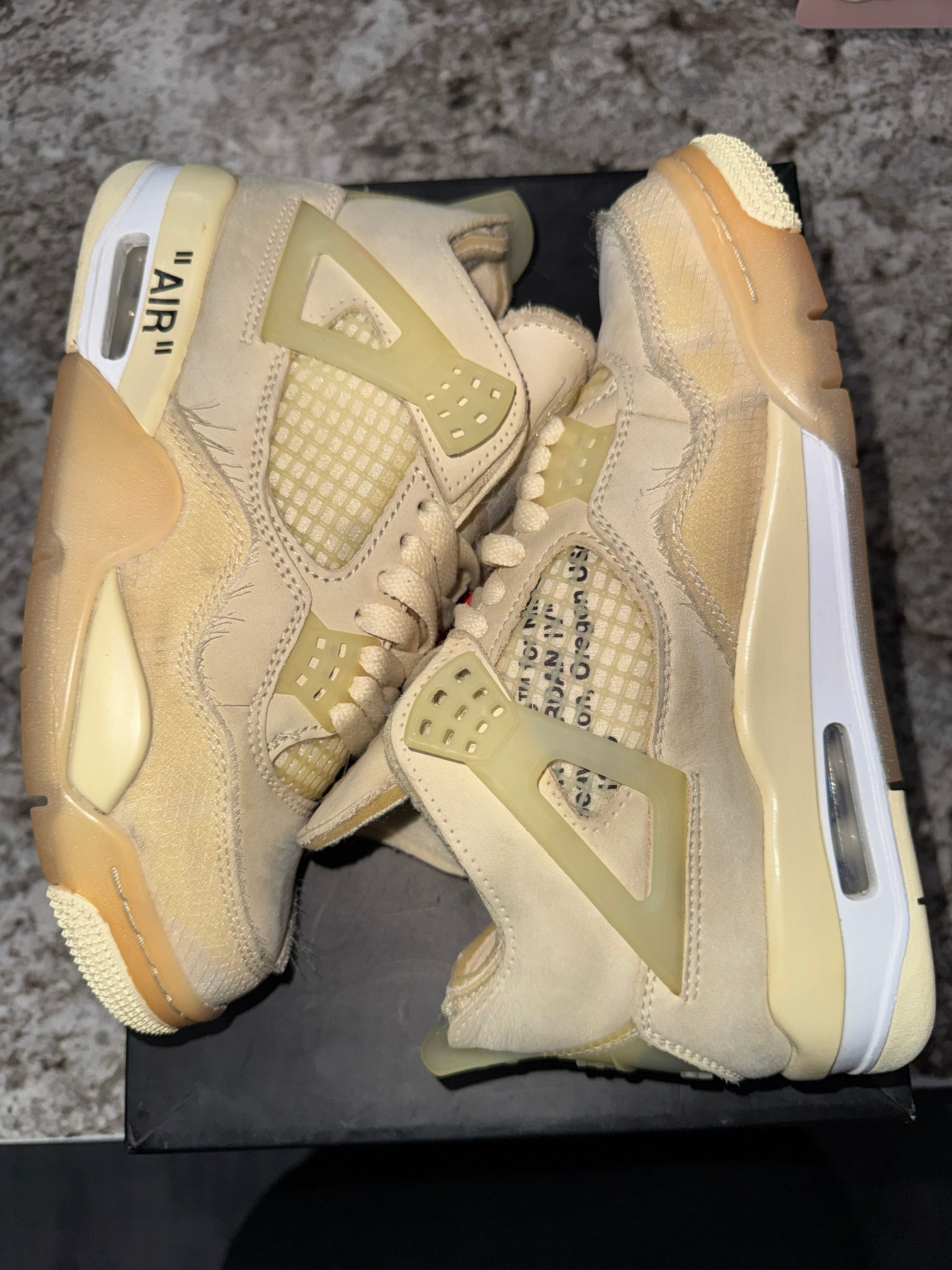 Jordan 4 Retro Off-White Sail (Women's)