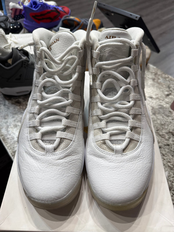 Jordan 10 Retro Drake OVO White