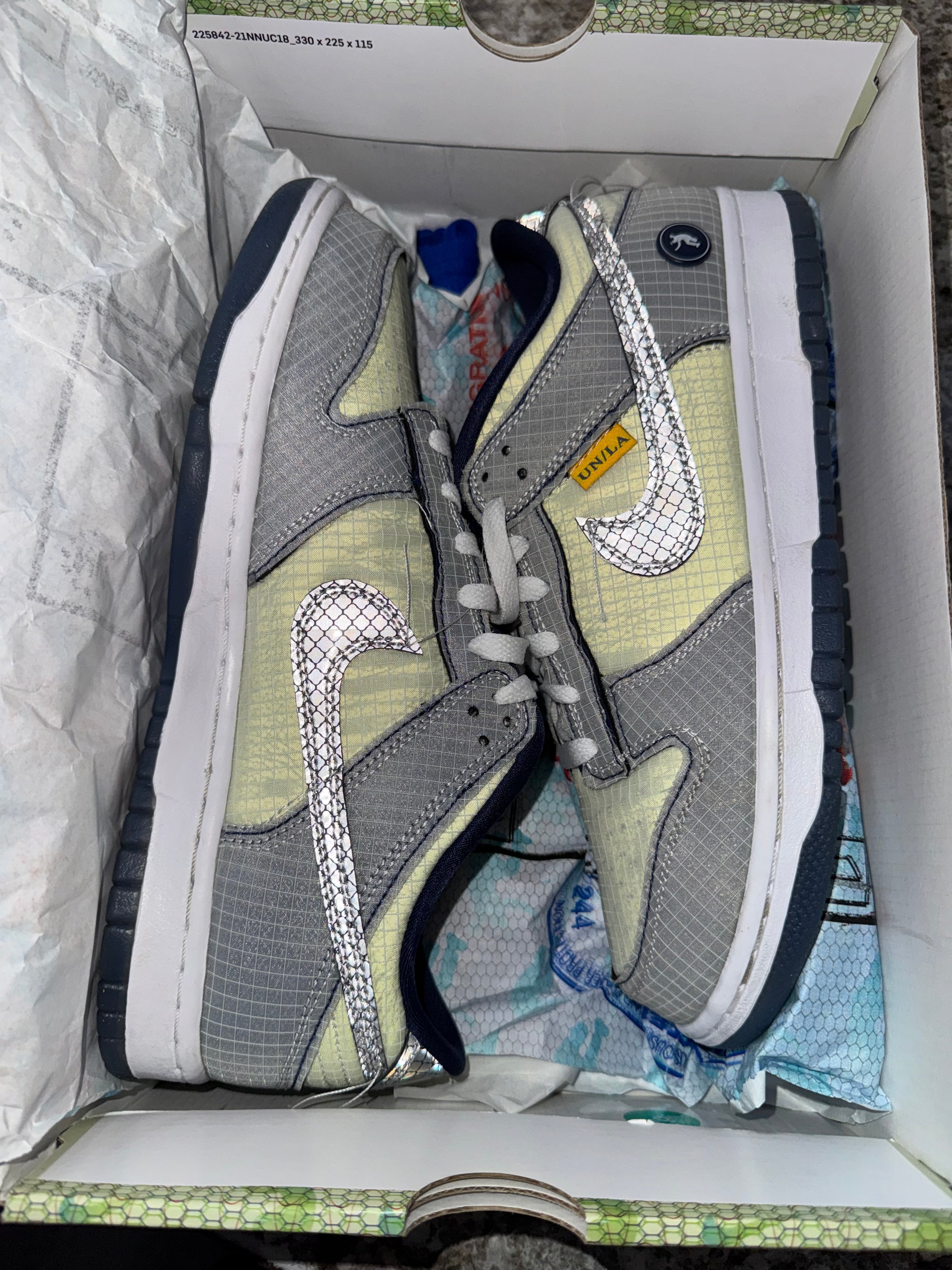 Nike Dunk Low Union Passport Pack Argon