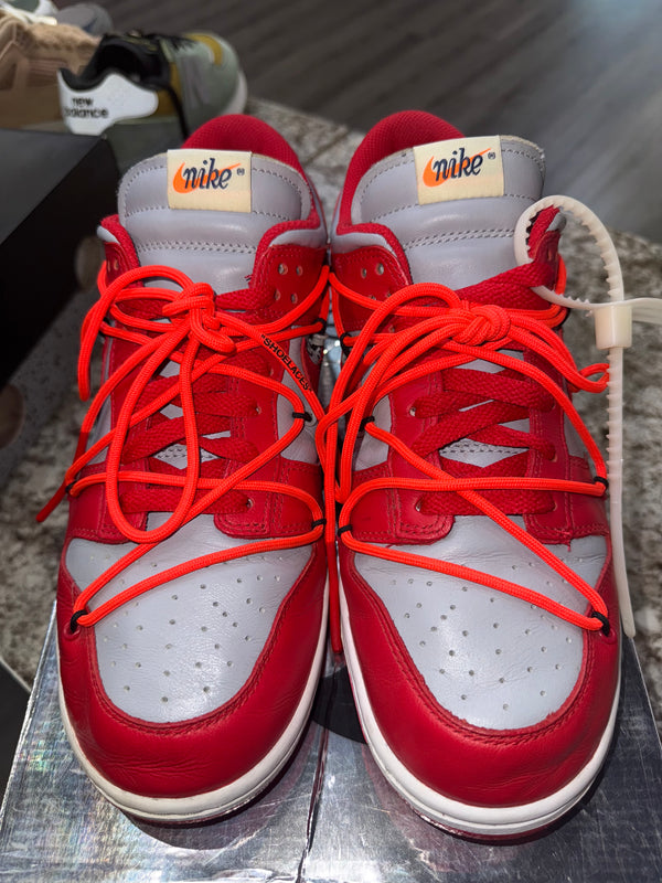 Nike Dunk Low Off-White University Red