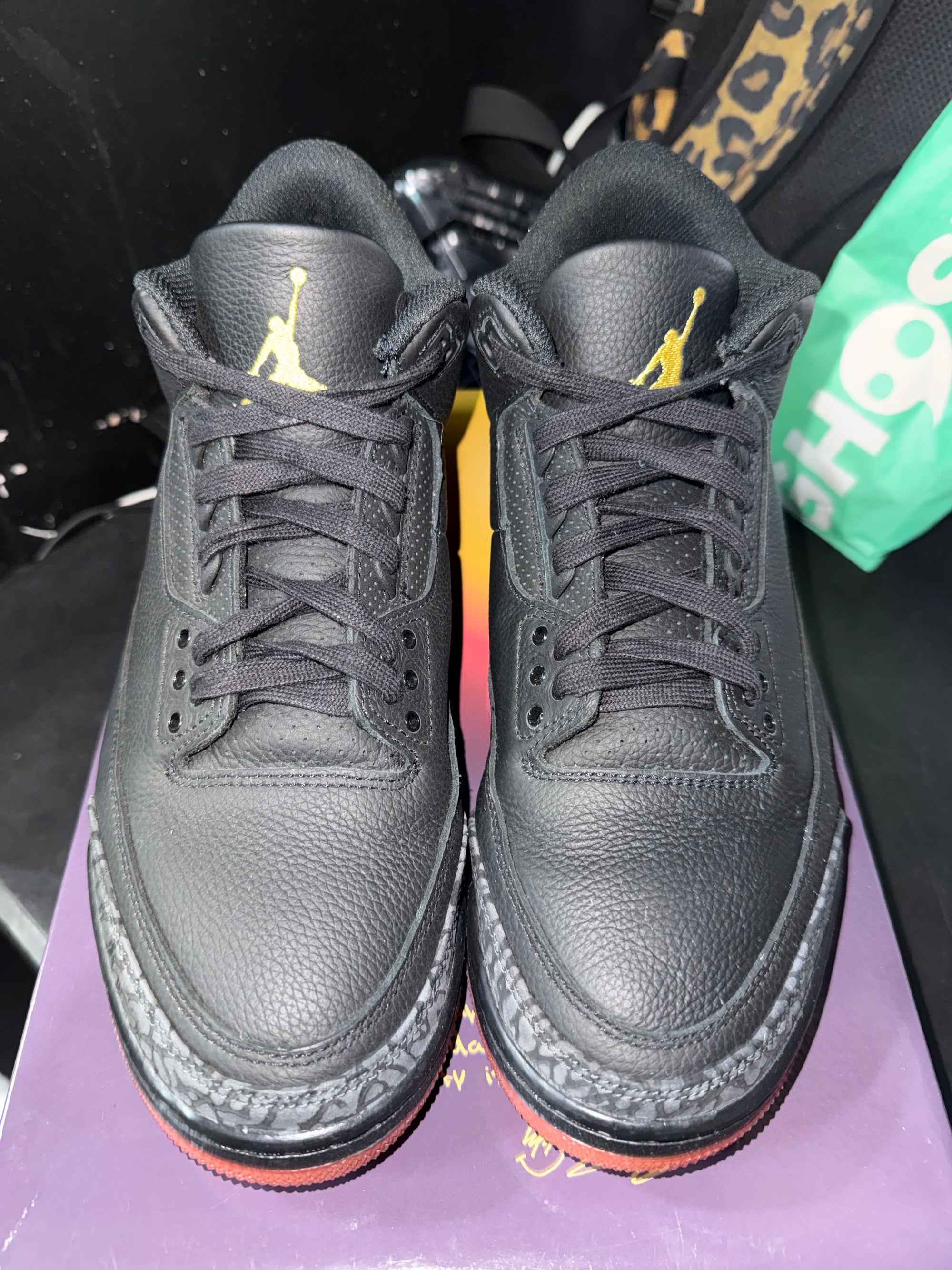 Jordan 3 Retro J Balvin Rio (SLEEVE MISSING)