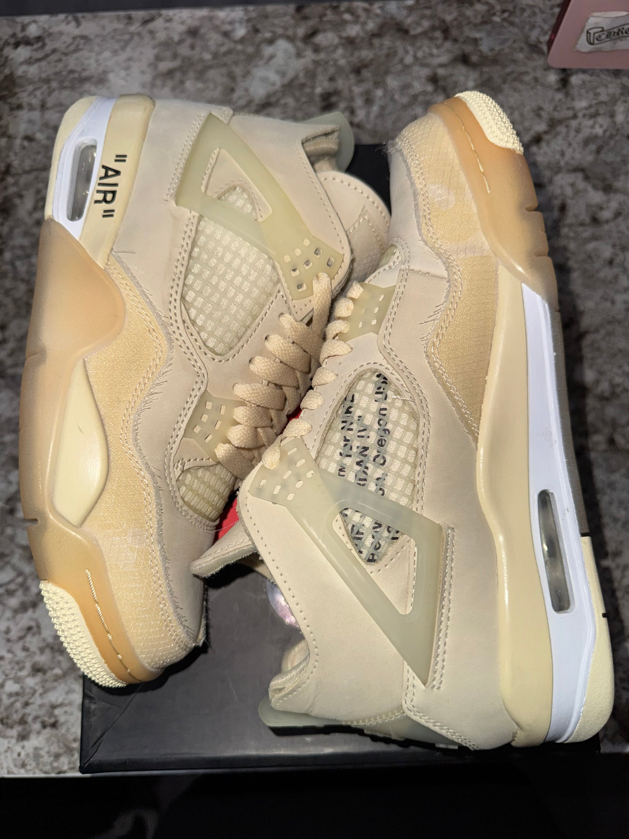 Jordan 4 Retro Off-White Sail (Women's)