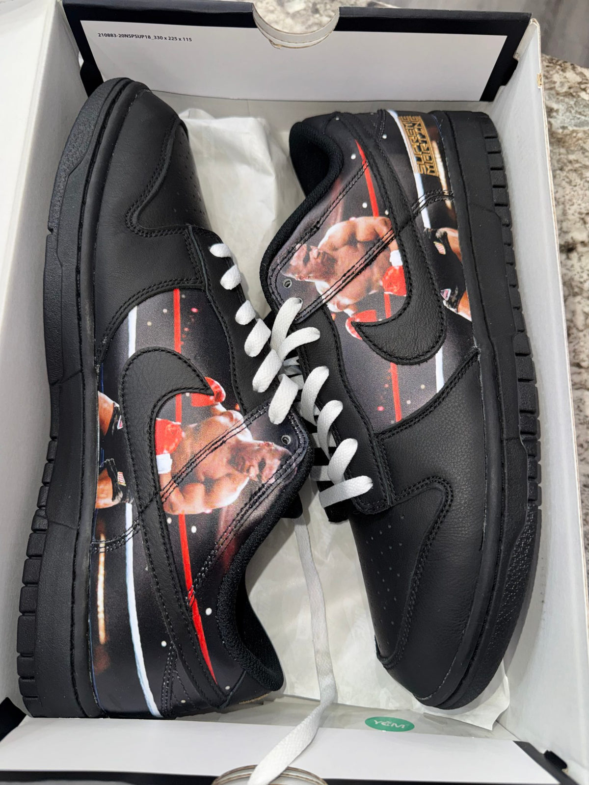 Nike Dunk Low Supreme x Martine Rose Mike Tyson