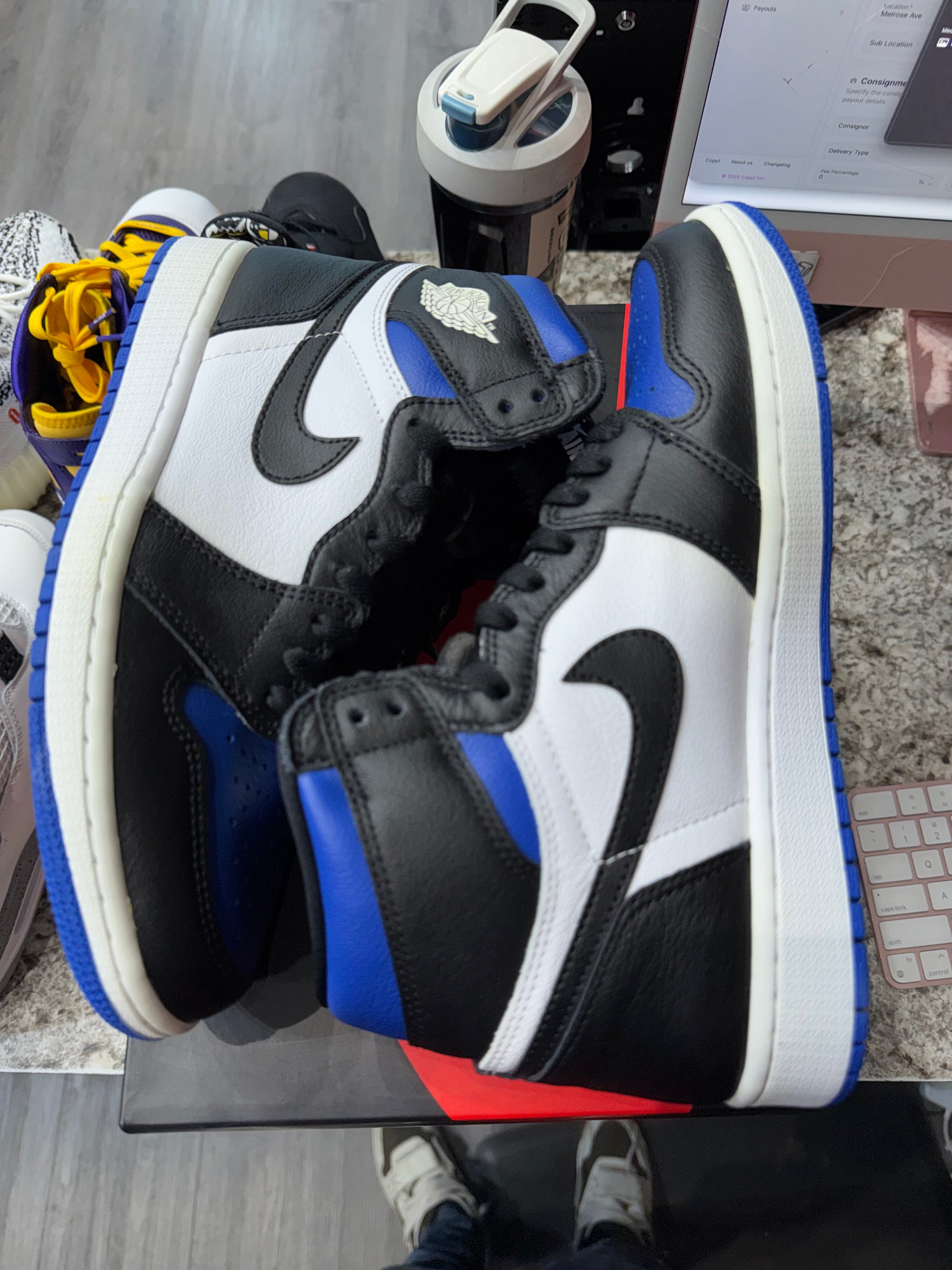 Jordan 1 Retro High Royal Toe (DISCOLORED)