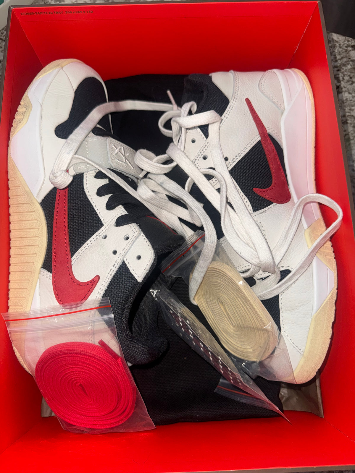 Jordan Jumpman Jack TR Travis Scott University Red