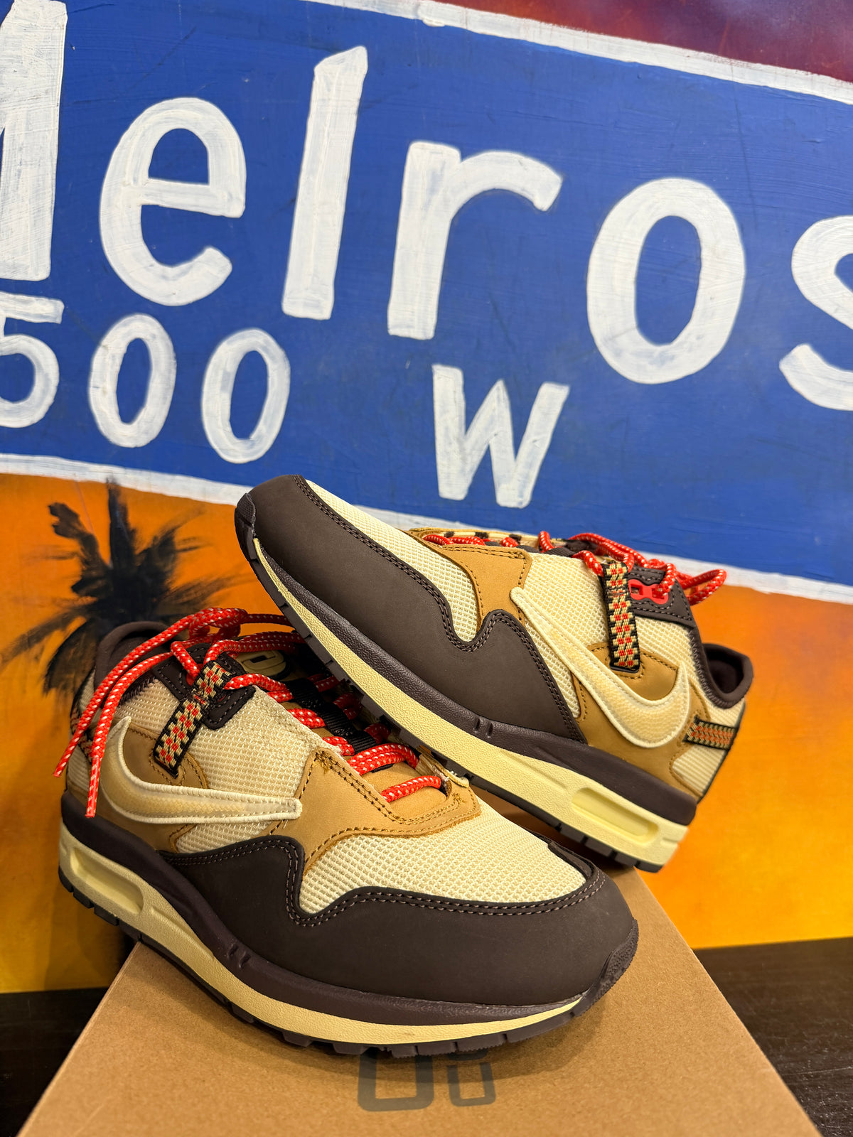 Nike Air Max 1 Travis Scott Cactus Jack Baroque Brown