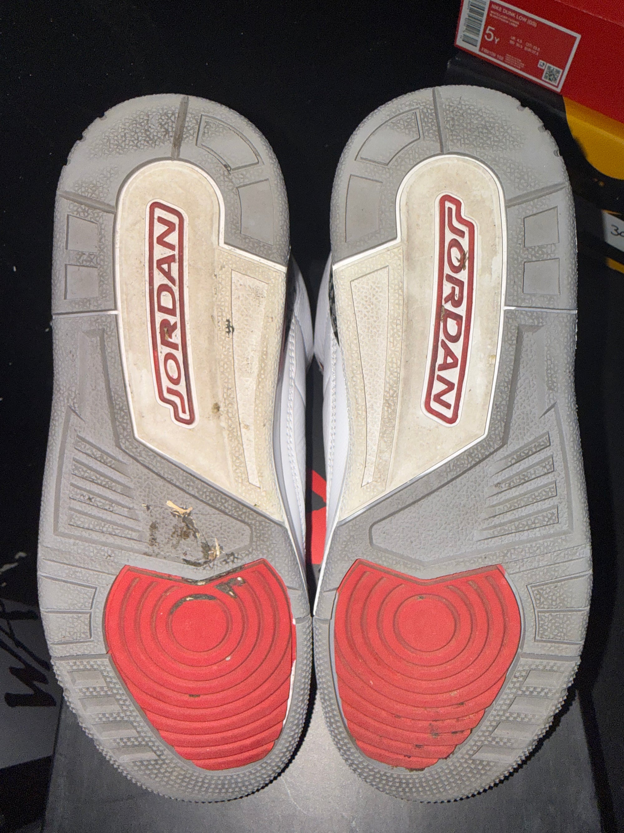 Jordan 3 Retro Fire Red (2022) (GS) (YARDSALE)