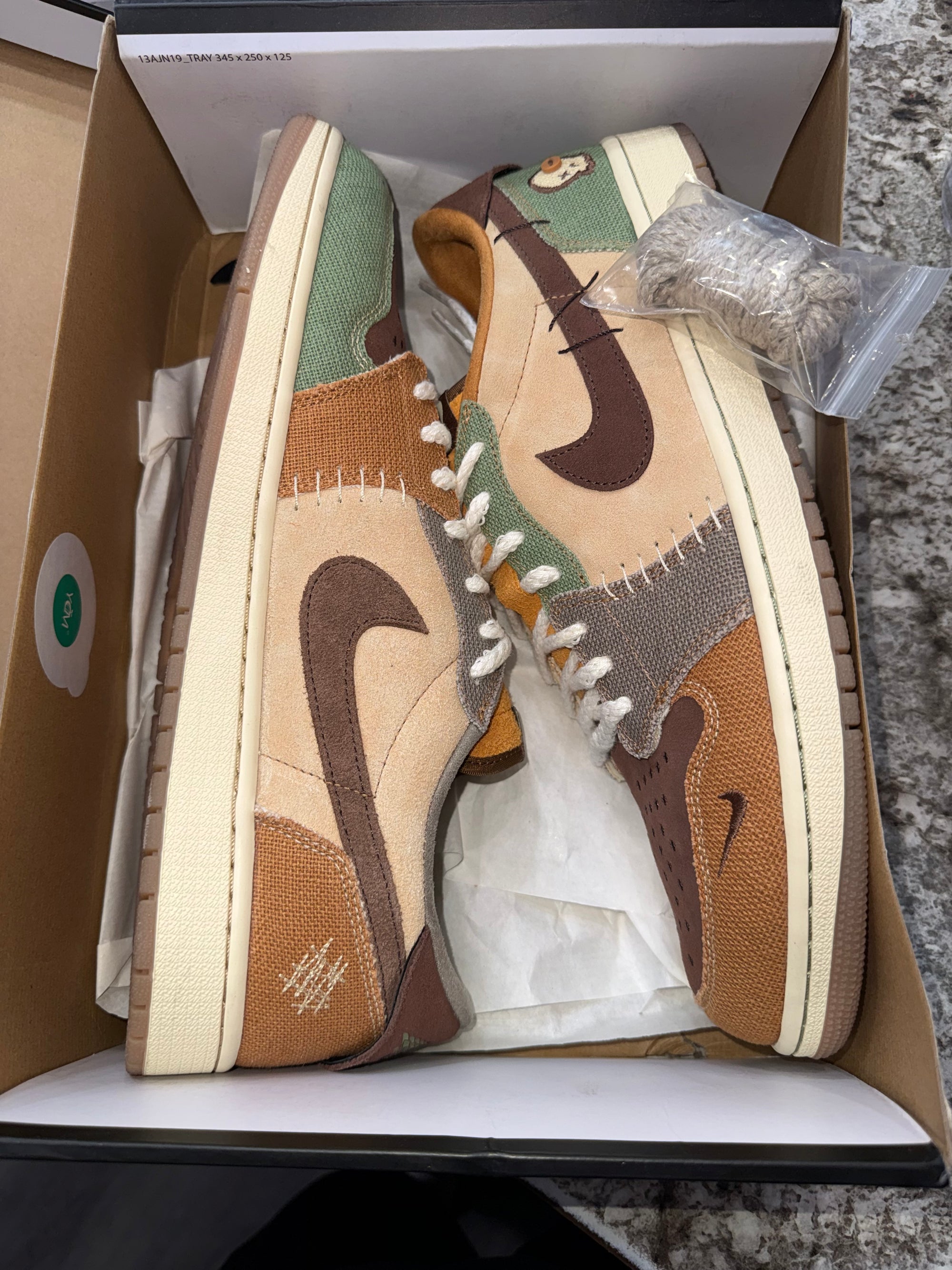 Jordan 1 Retro Low OG Zion Williamson Voodoo