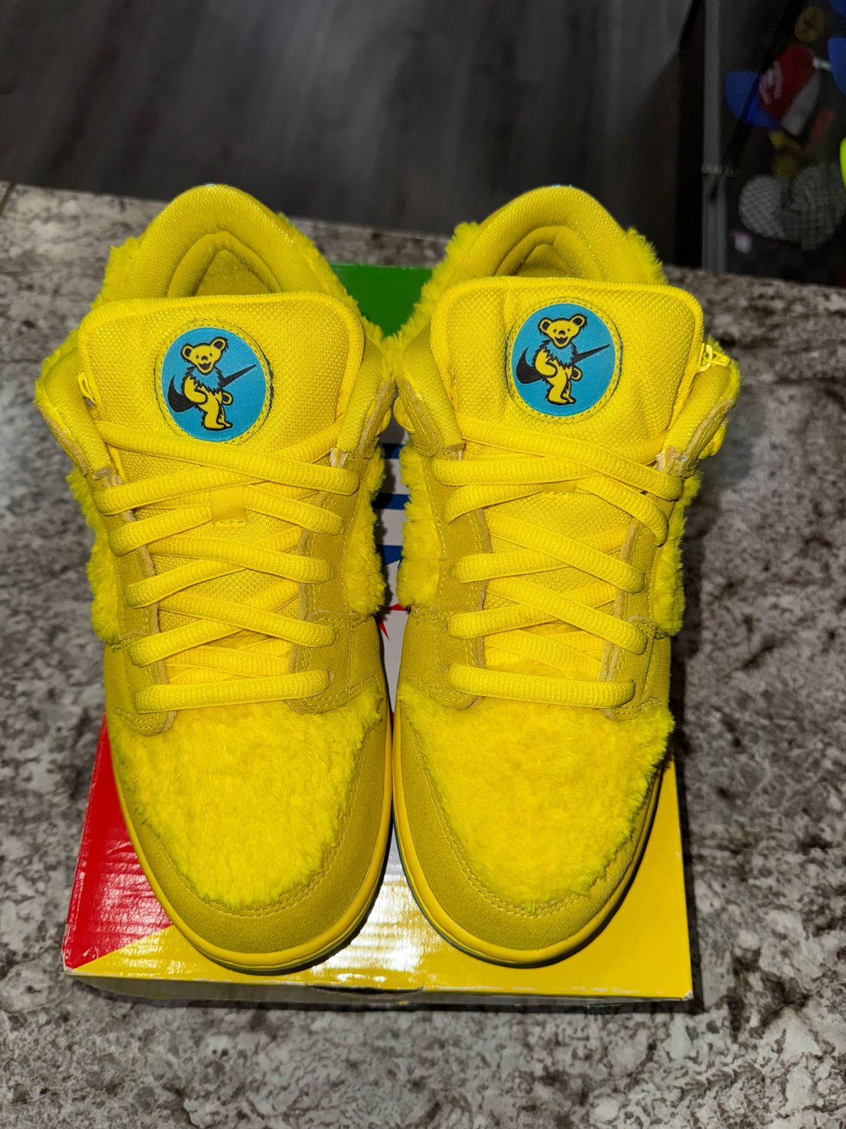 Nike SB Dunk Low Grateful Dead Bears Opti Yellow