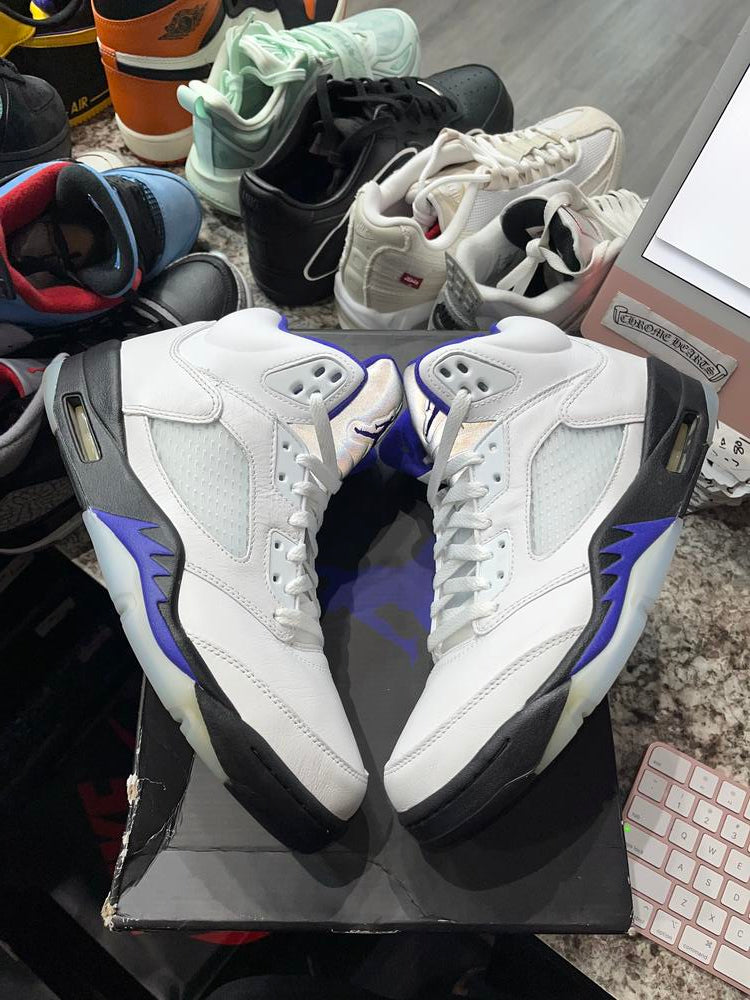 Nike Air Jordan 5 \"Dark Concord\" ジョーダン Jordan 5 Retro Dark Concord Men's - DD0587-141 - US