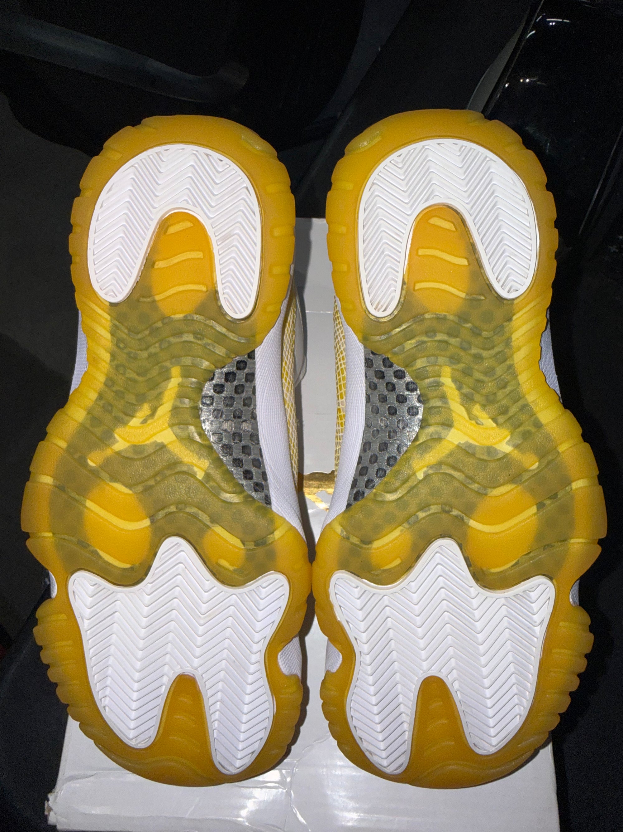 Jordan 11 Retro Low Yellow Snakeskin (Women's)