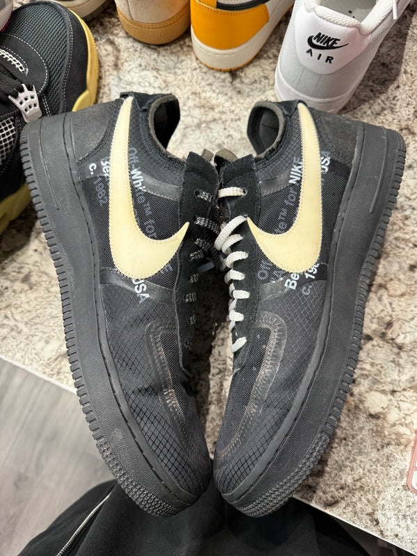 Nike Air Force 1 Low Off-White Black White (NO BOX)