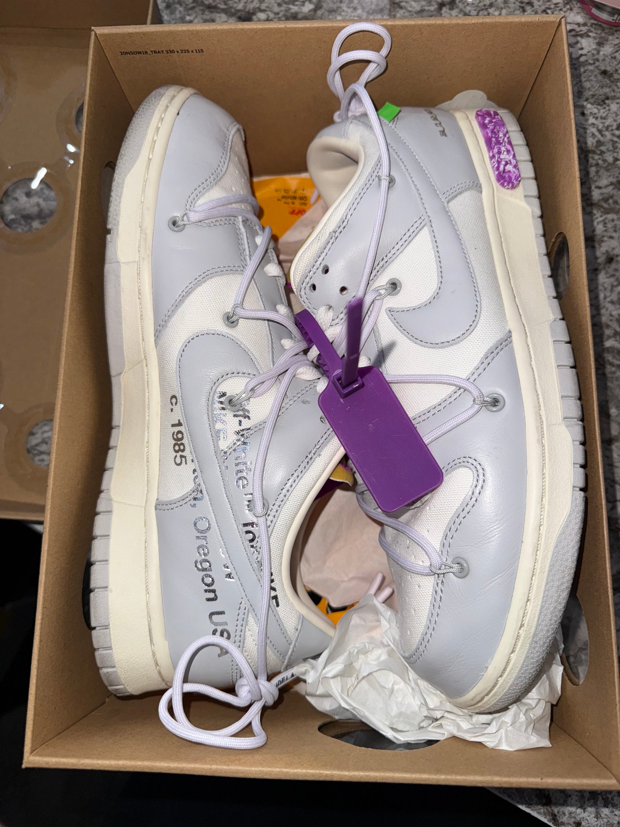 Nike Dunk Low Off-White Lot 3