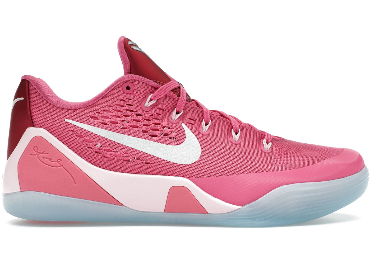 Nike Kobe 9 EM Low Protro Kay Yow Think Pink (DAMAGED BOX)