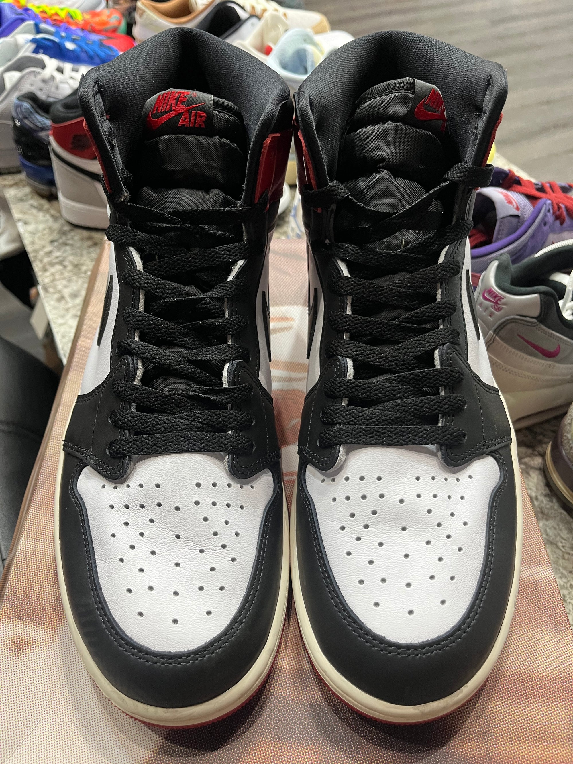 Jordan 1 Retro High OG Black Toe Reimagined