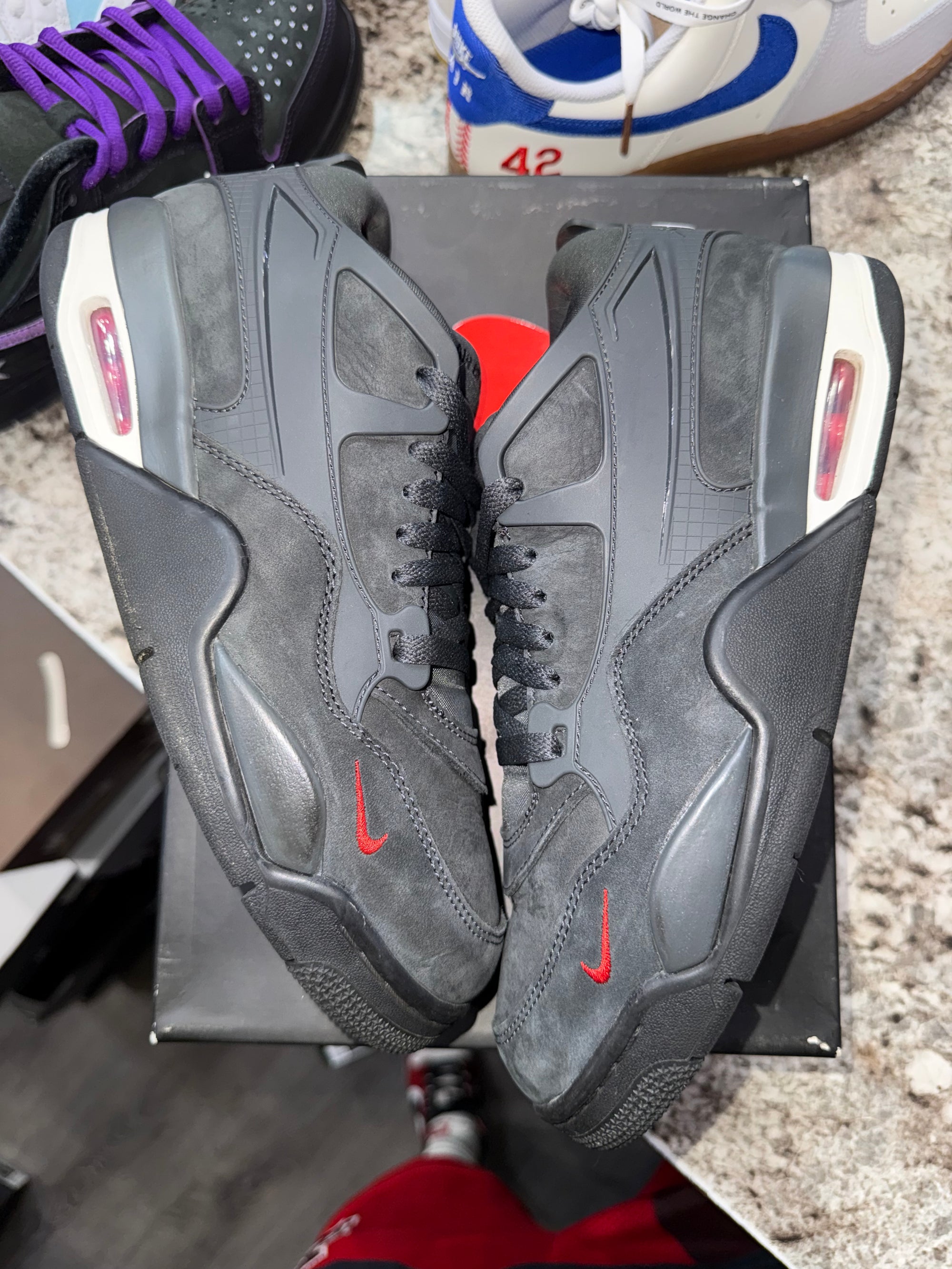 Jordan 4 RM SP Nigel Sylvester Driveway Grey