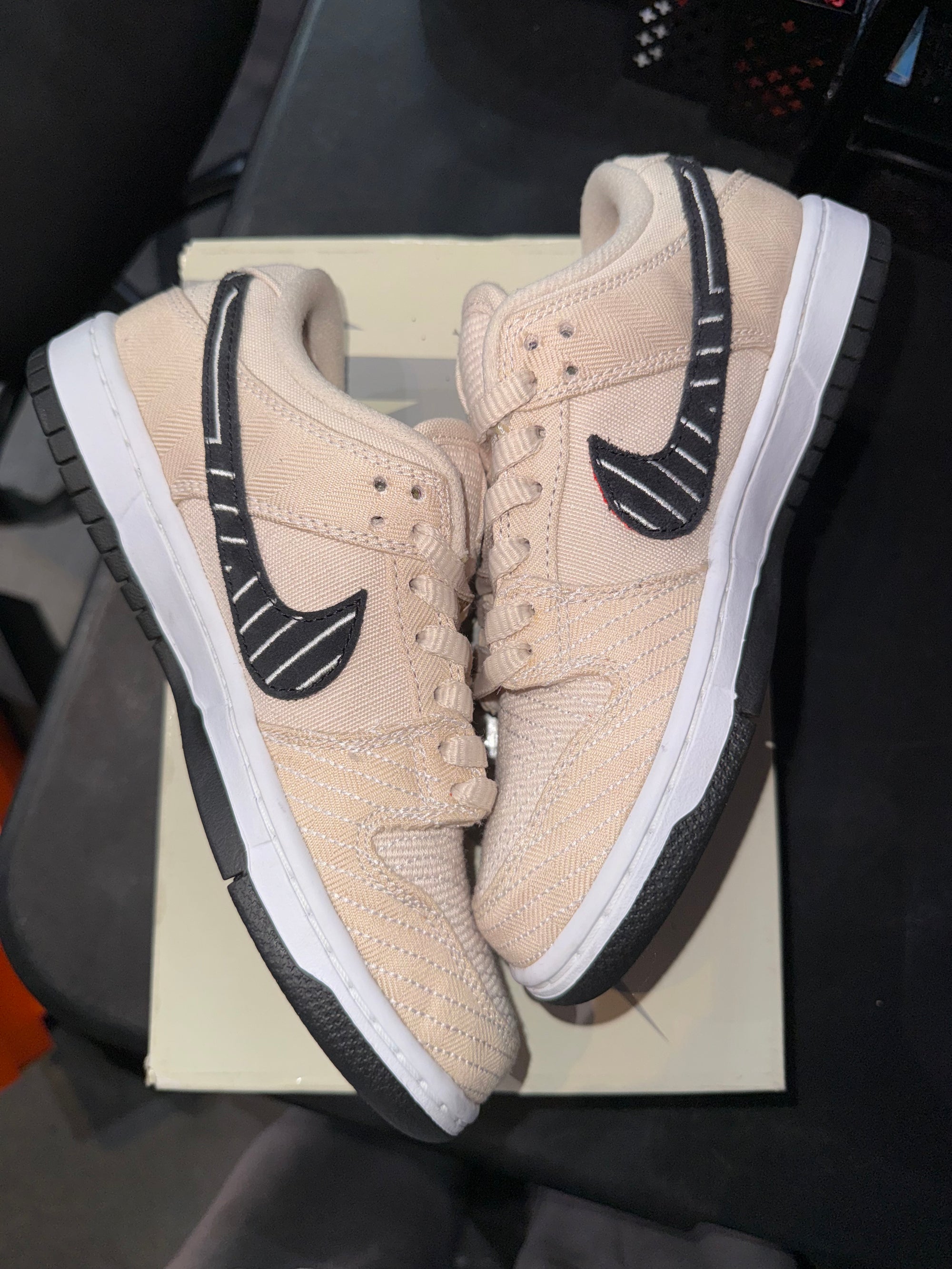Nike SB Dunk Low Albino & Preto